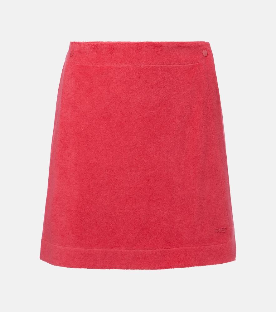 eres spa cotton terry wrap skirt