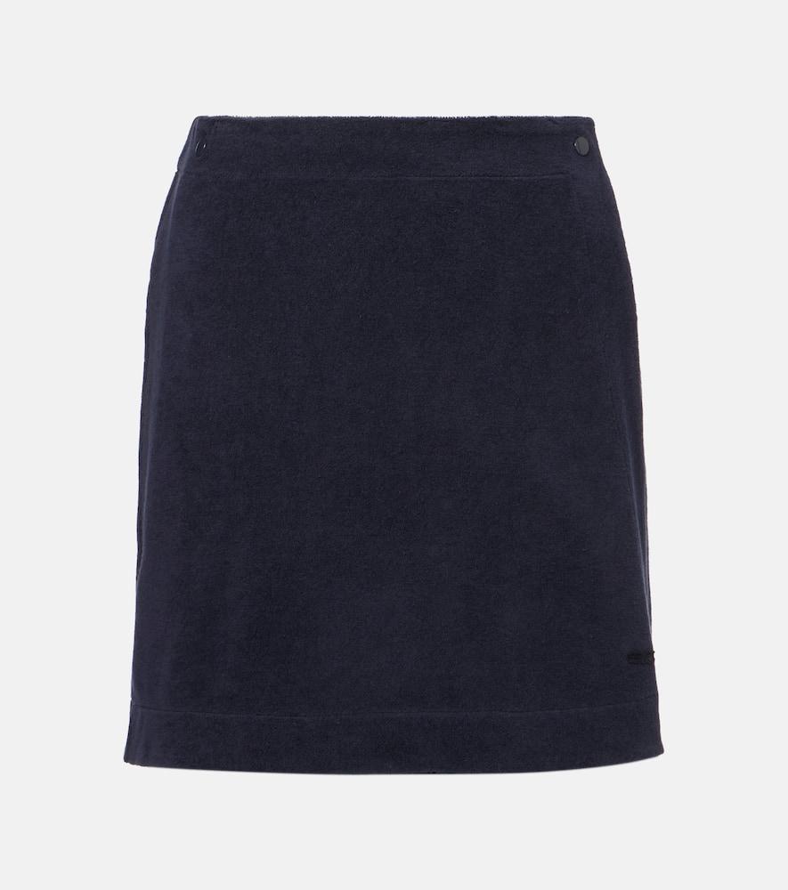 eres spa cotton terry wrap skirt