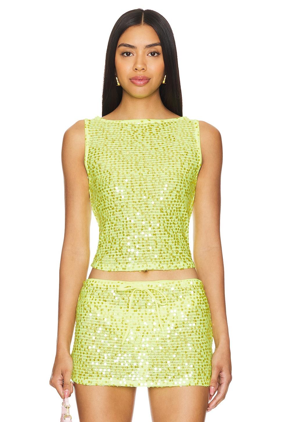 erin sequin top