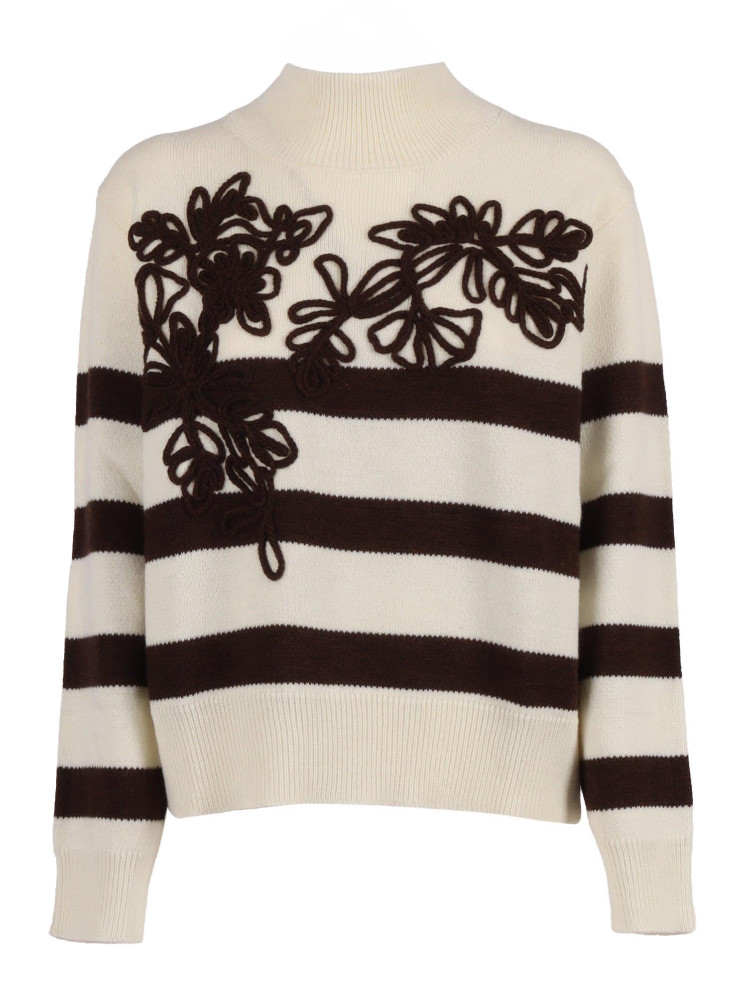 ermanno ermanno scervino high neck sweater