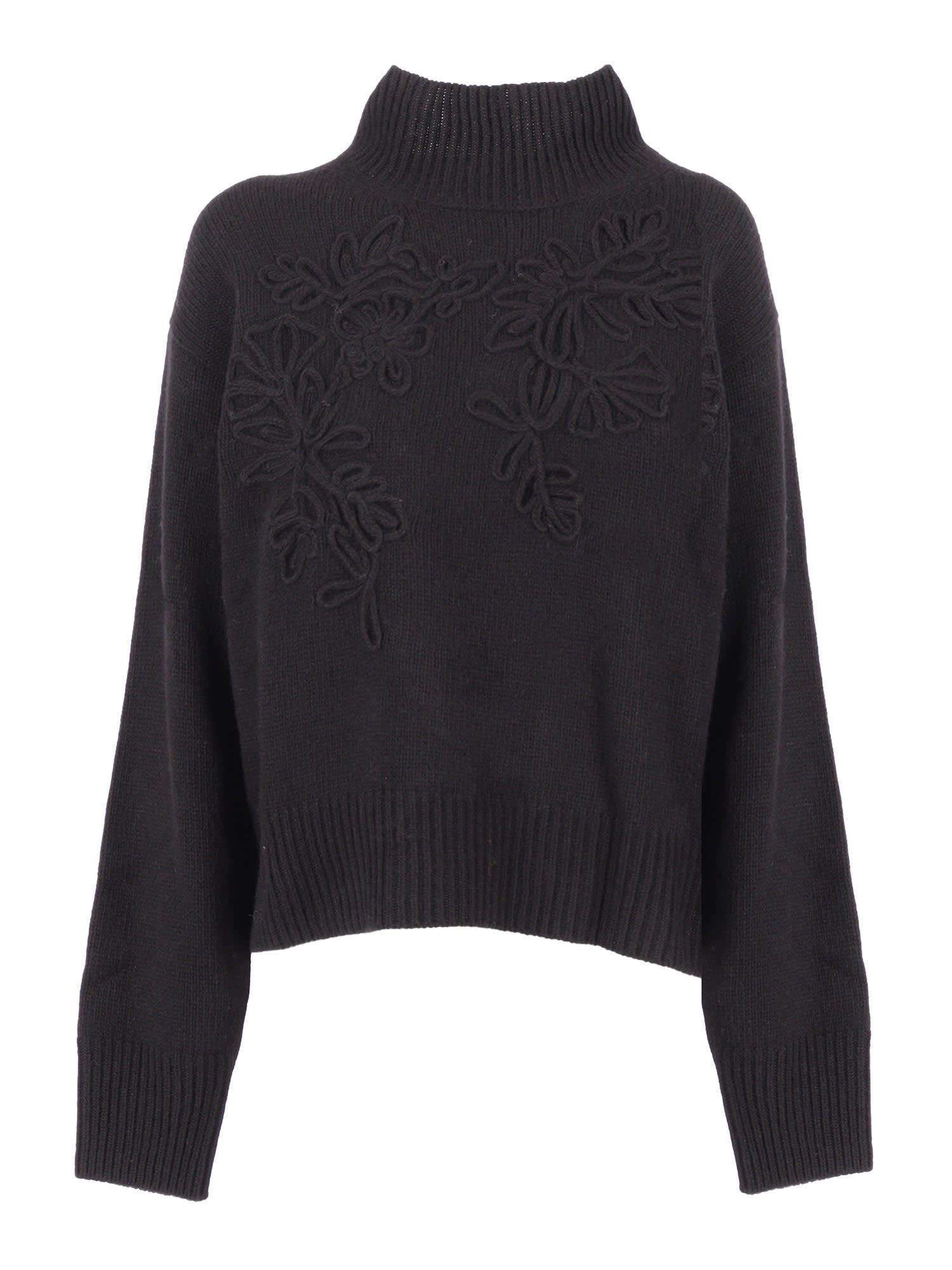ermanno ermanno scervino high neck sweater