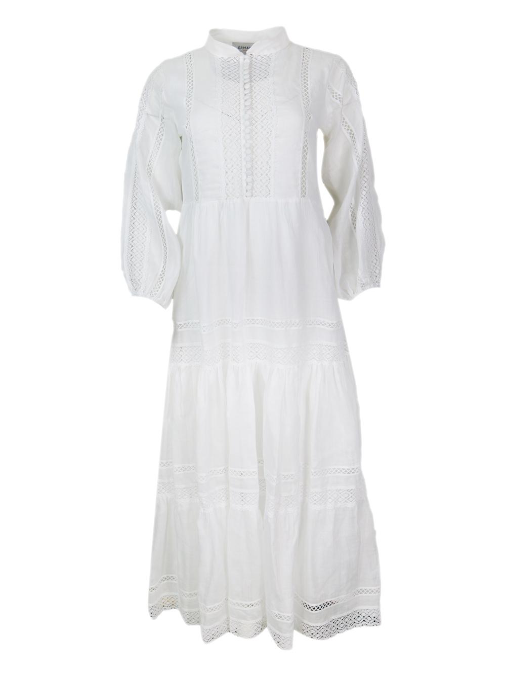 ermanno firenze dresses white - women