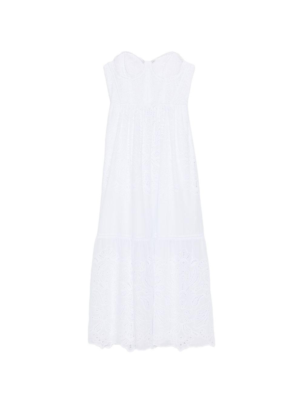 ermanno firenze dresses white cotton - women