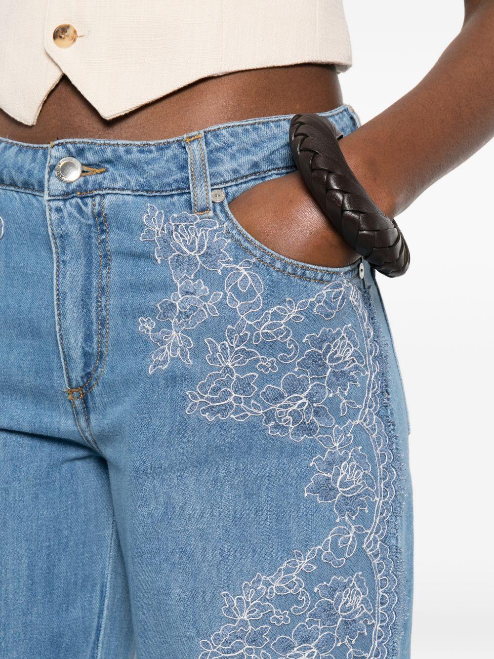 ermanno firenze jeans clear blue cotton - women
