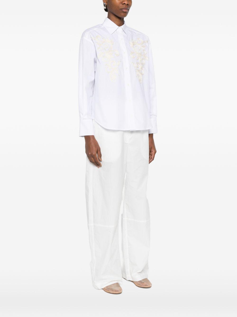 ermanno firenze shirts white cotton - women