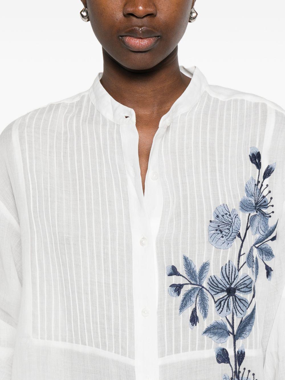 ermanno firenze shirts white ramie - women