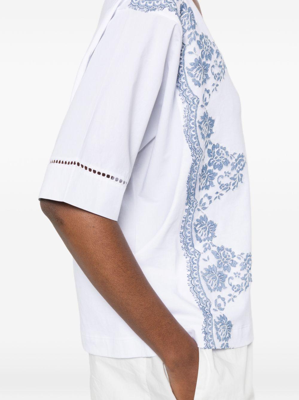 ermanno firenze t-shirts and polos white cotton - women