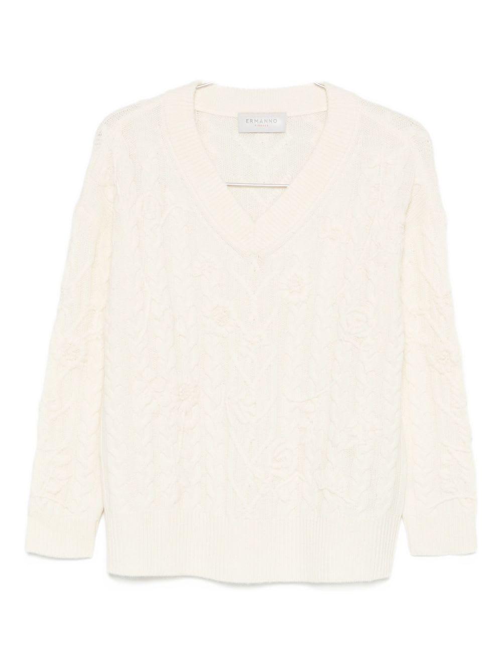 ermanno firenze v-necked sweater