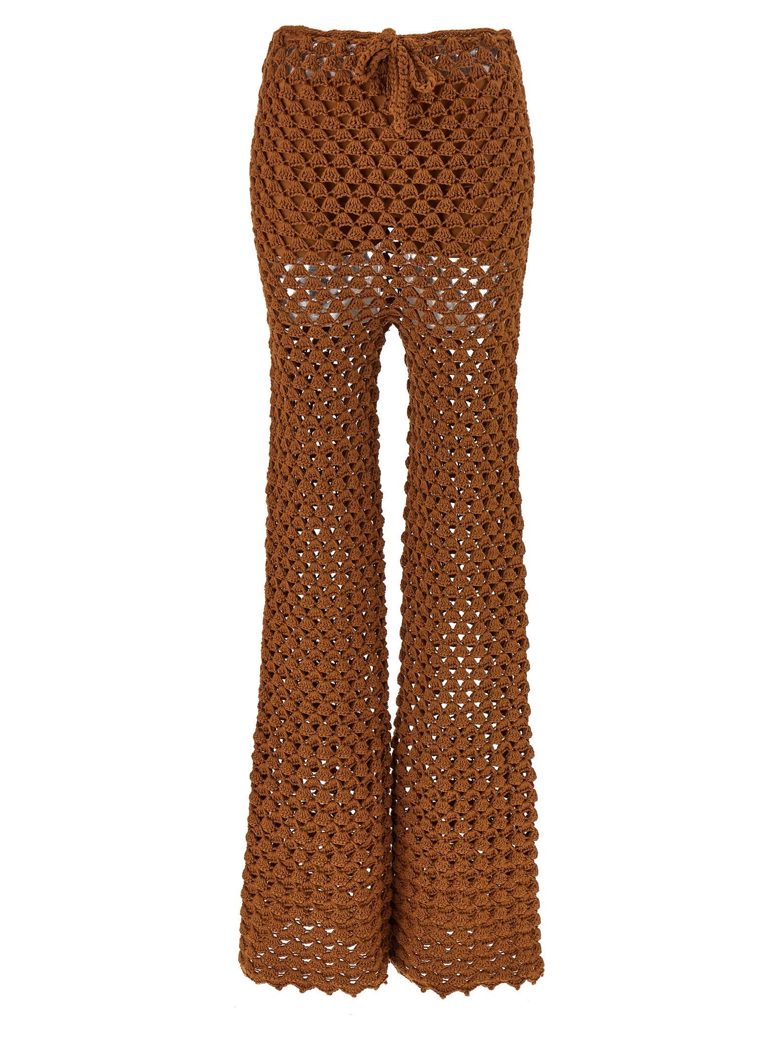 ermanno scervino crochet pants