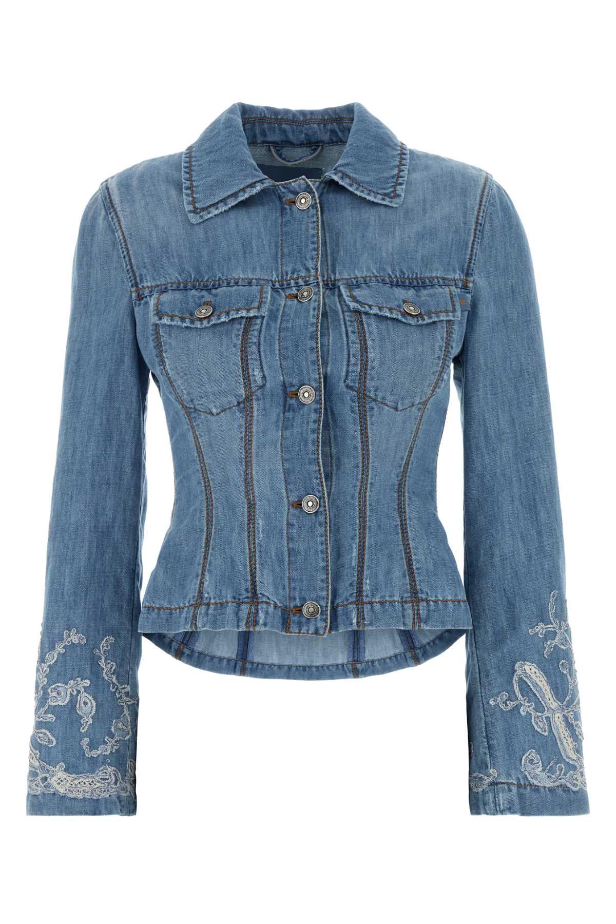 ermanno scervino denim jacket