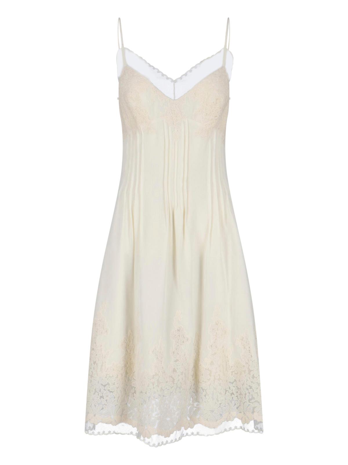 ermanno scervino dresses white silk - women