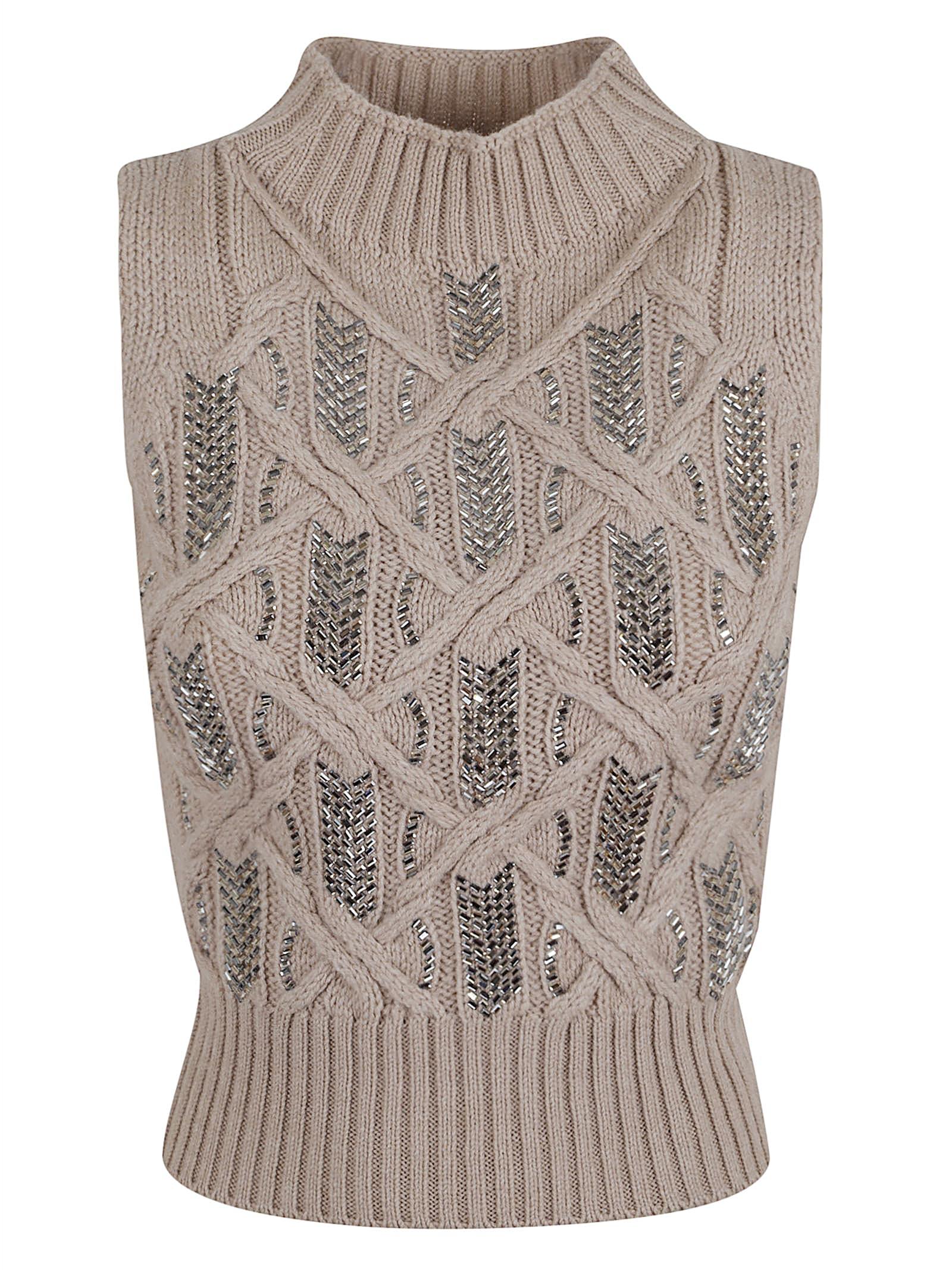 ermanno scervino knitted top