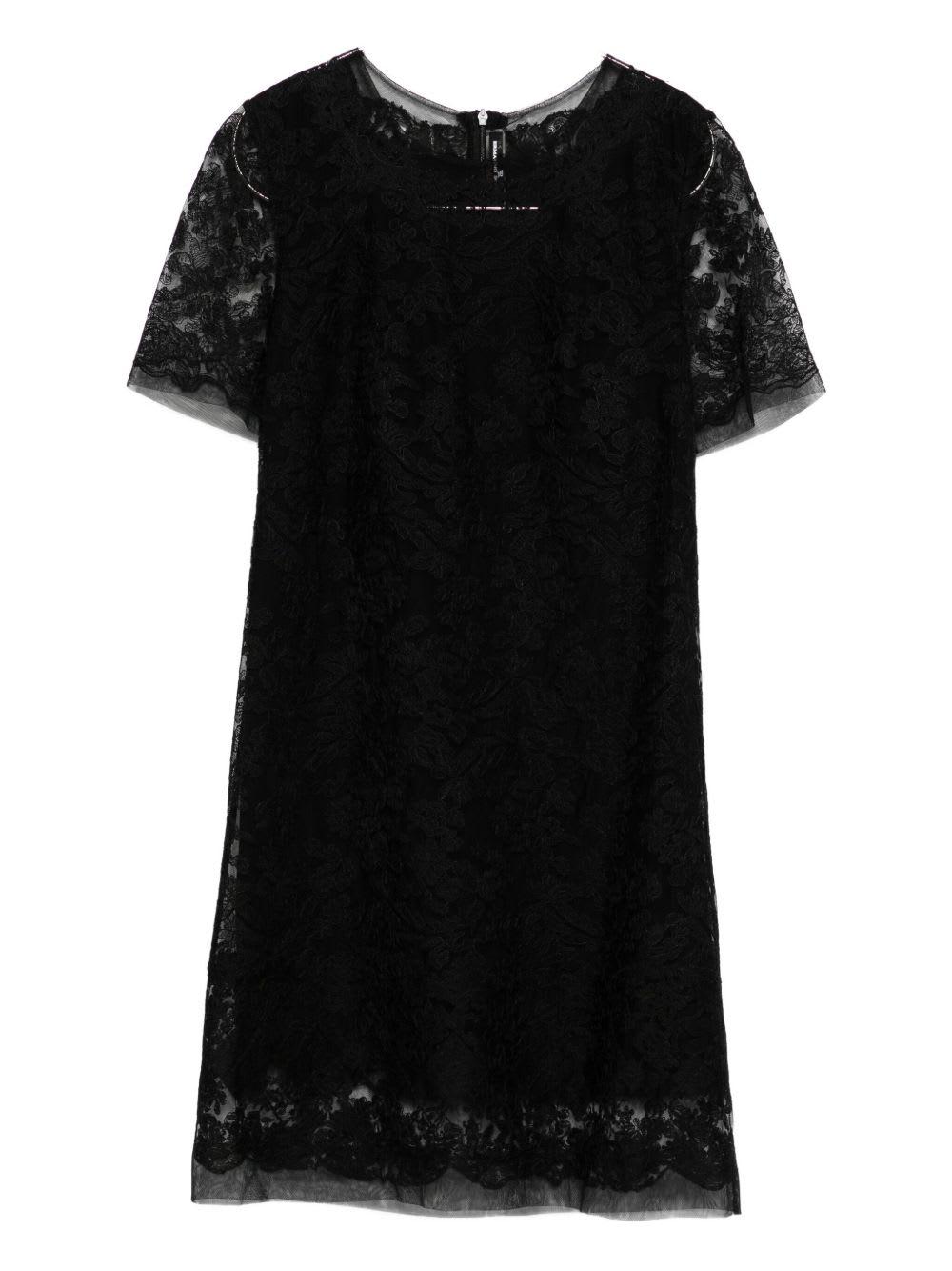 ermanno scervino lace short dress