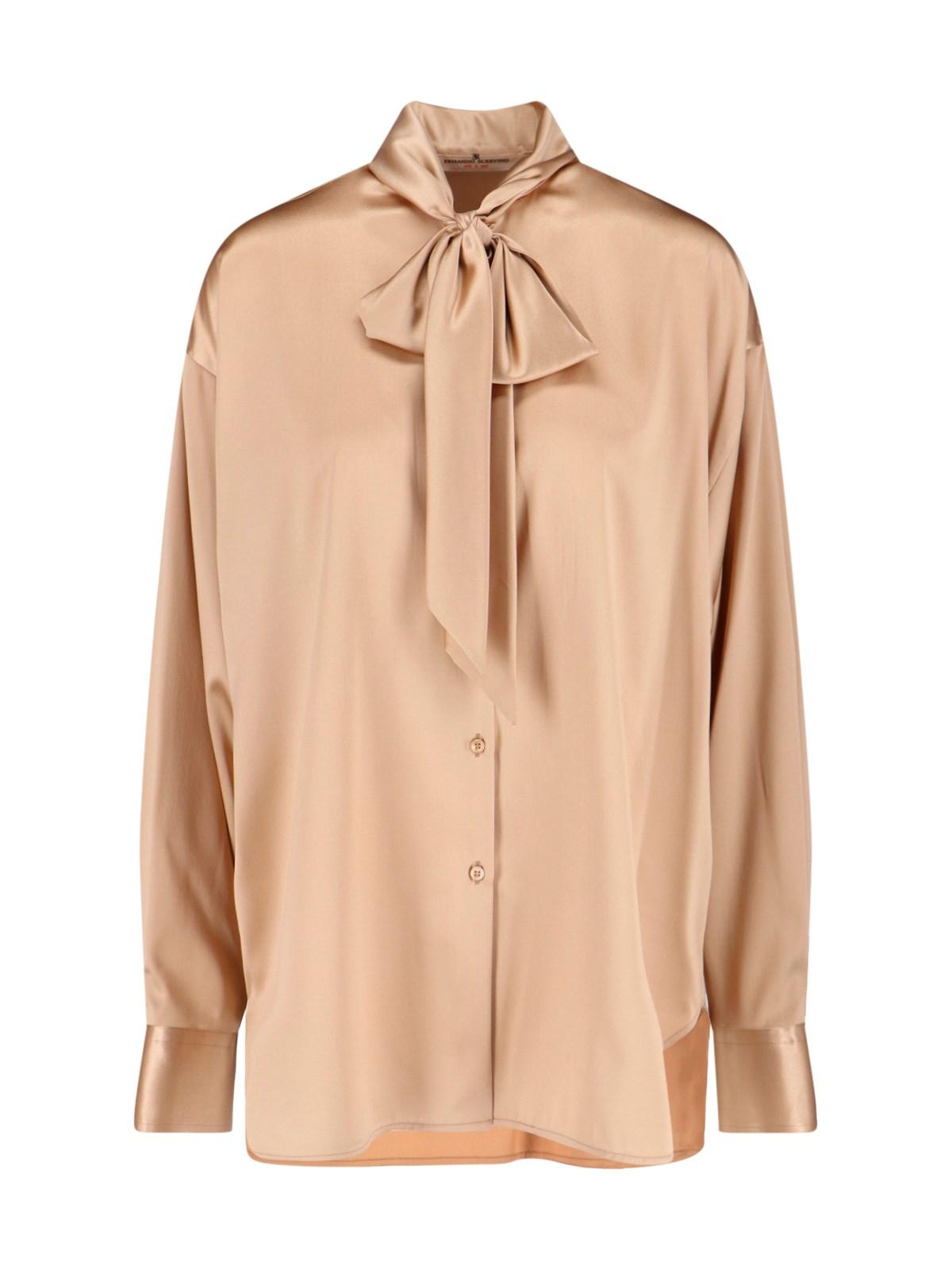 ermanno scervino lavallière shirt