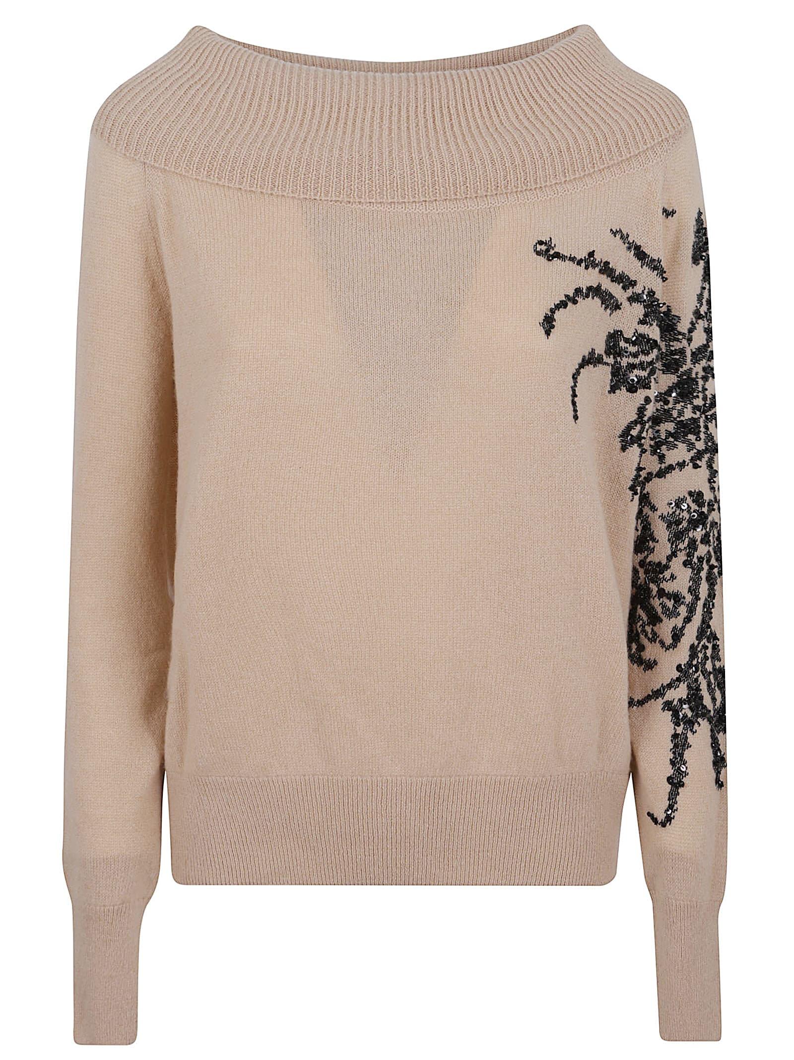 ermanno scervino long sleeved sweater
