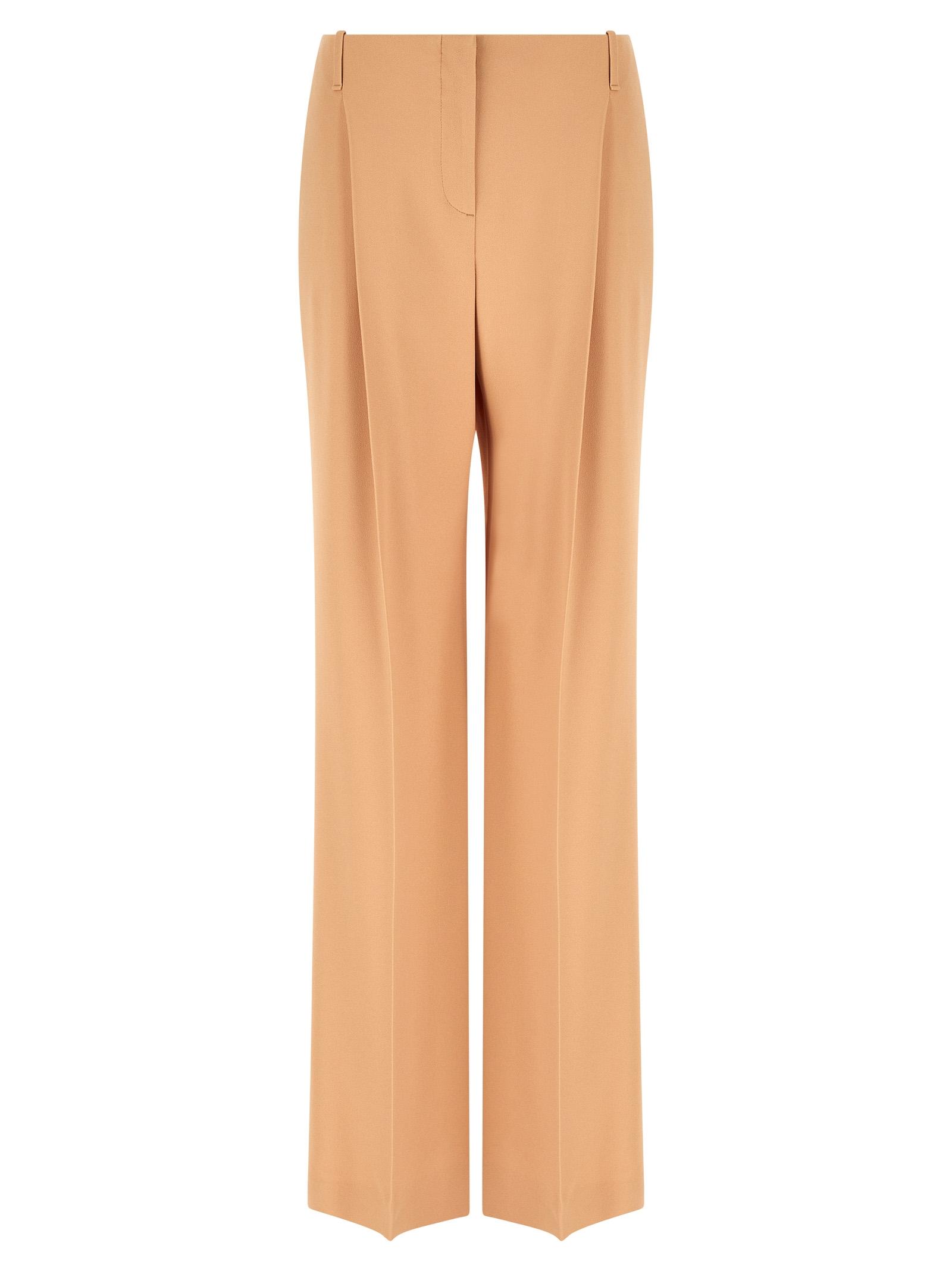 ermanno scervino palazzo pants beige acetate - women