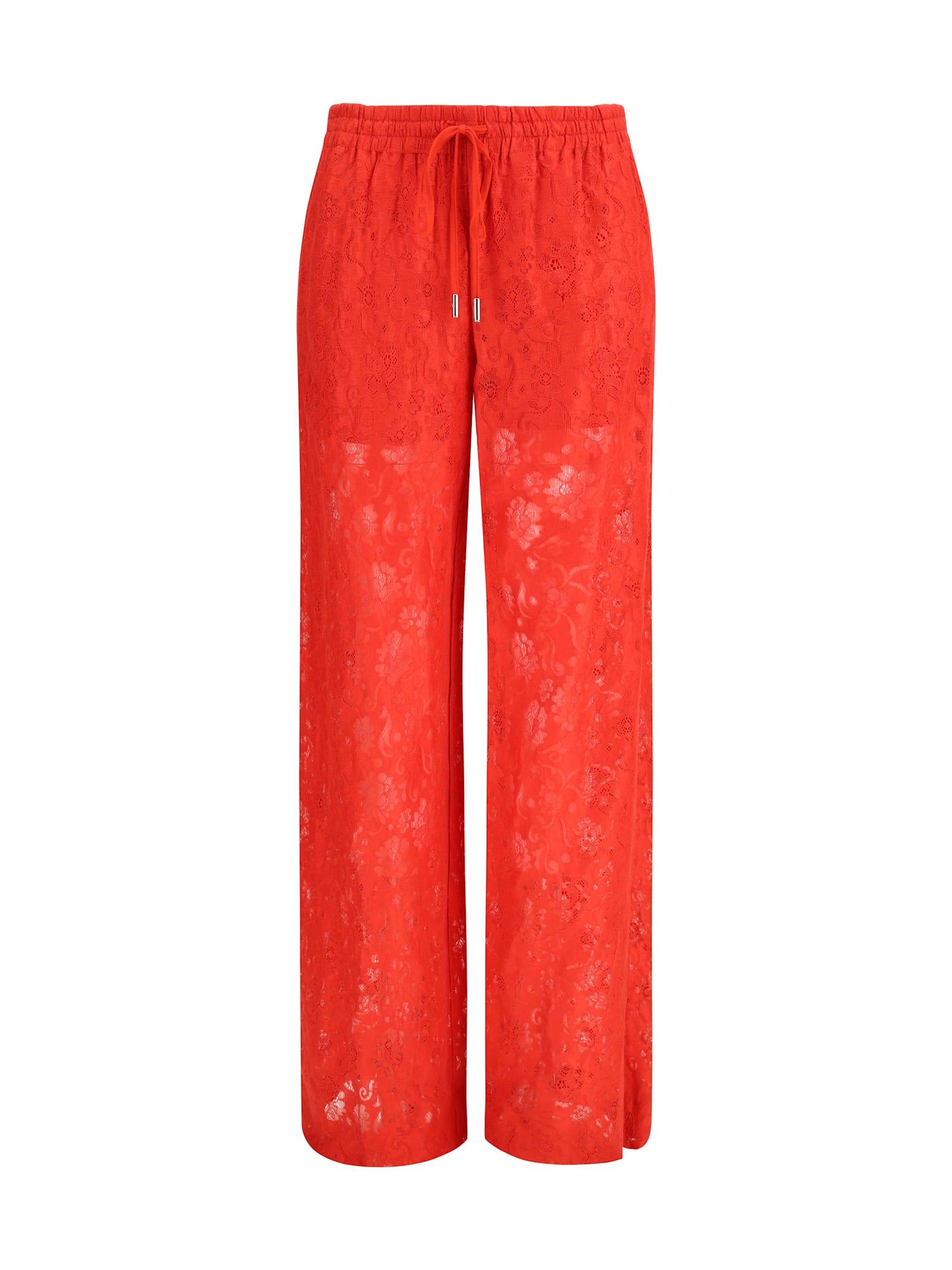 ermanno scervino sheer trousers