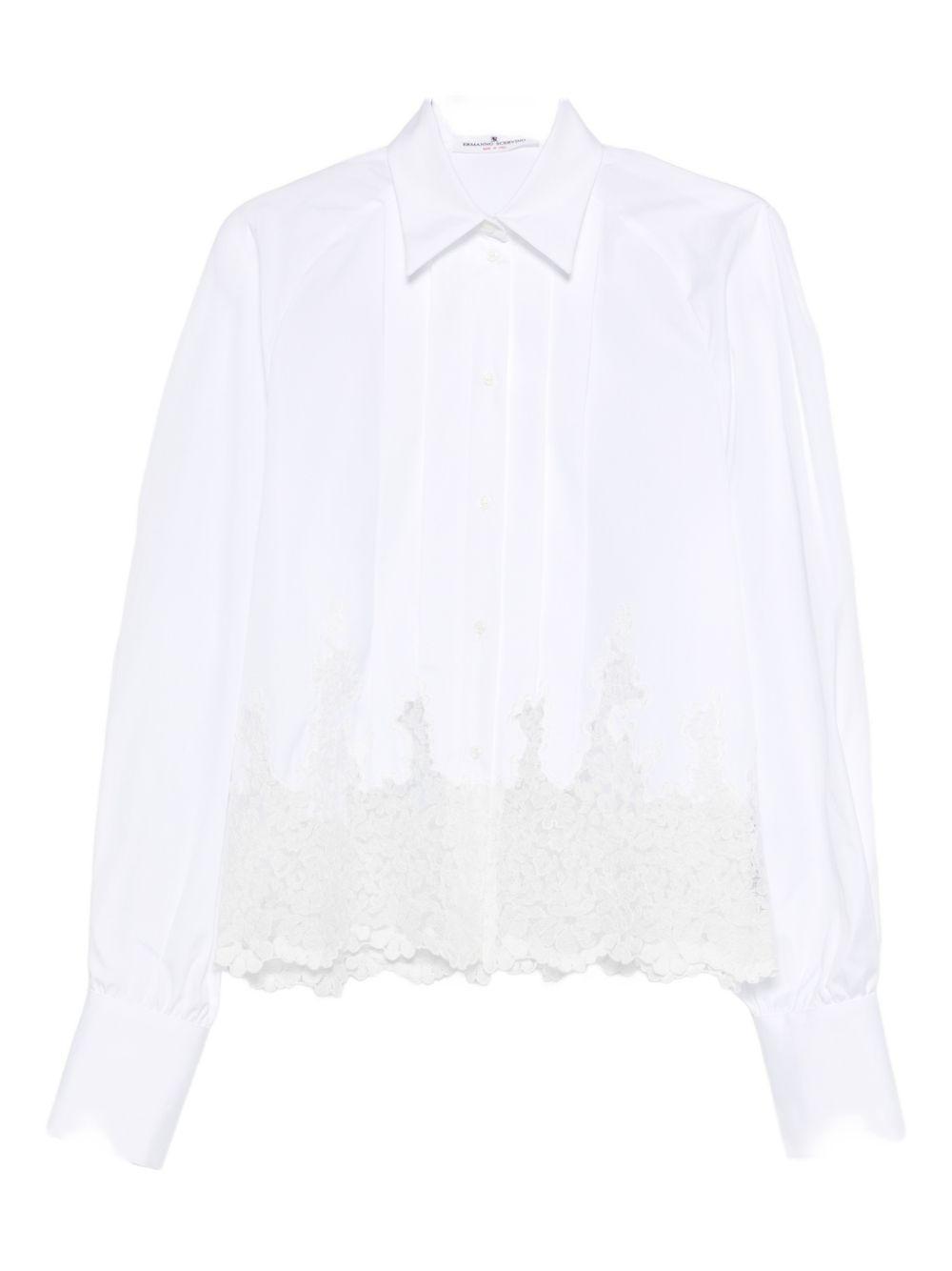ermanno scervino shirts white cotton - women