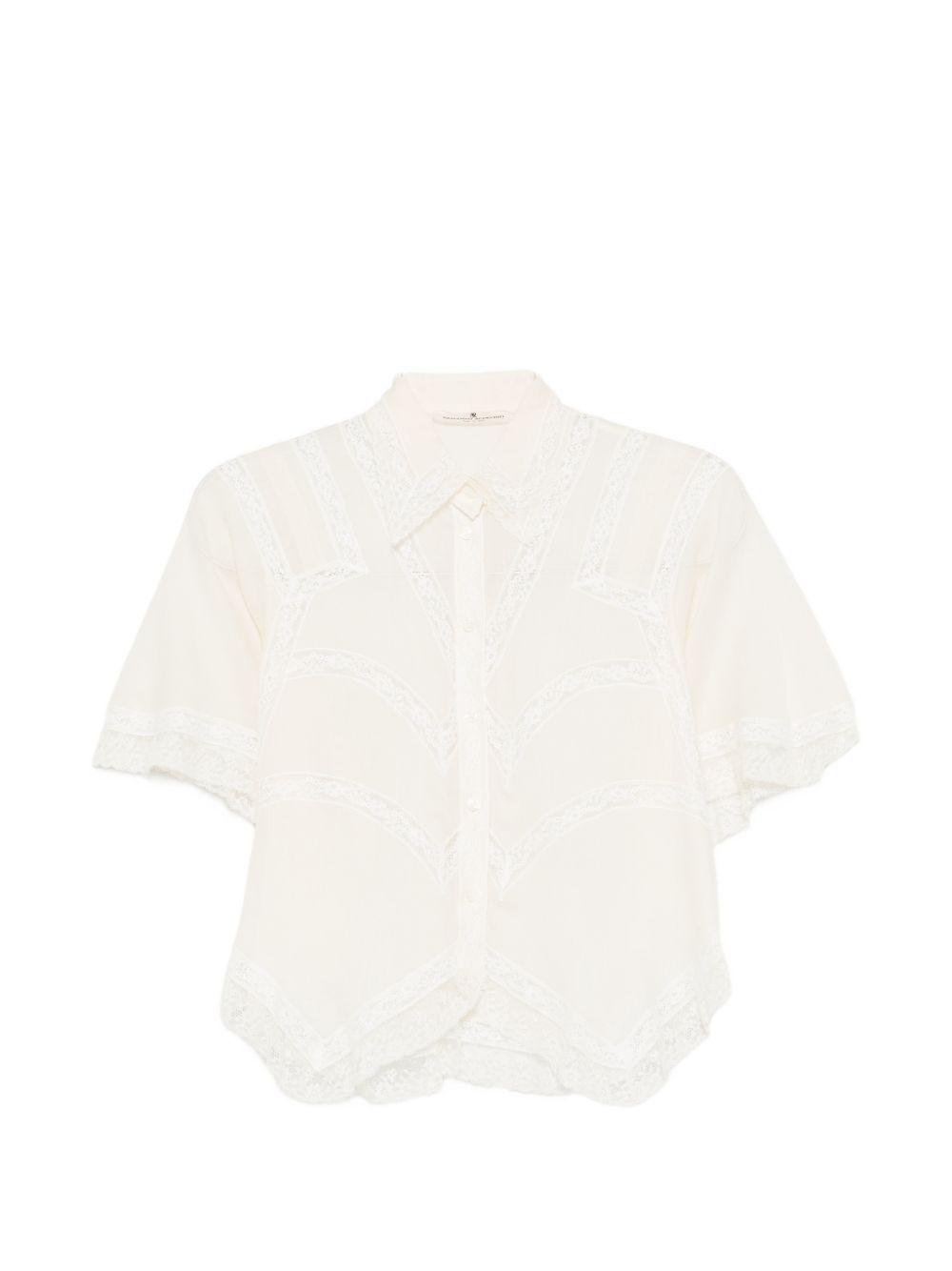 ermanno scervino shirts white cotton - women