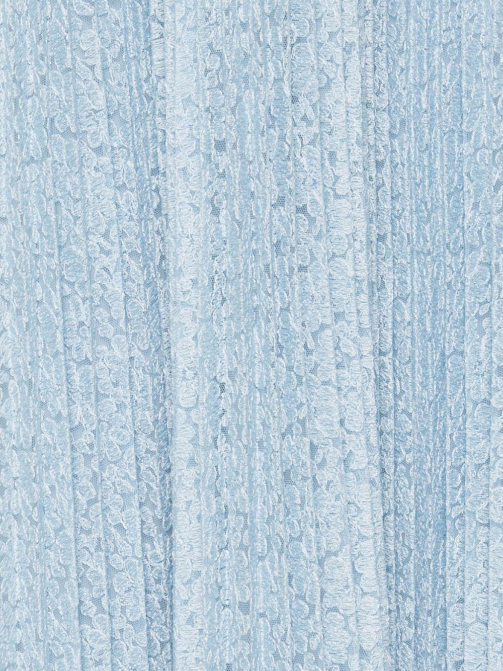 ermanno scervino skirts clear blue polyester nylon - women
