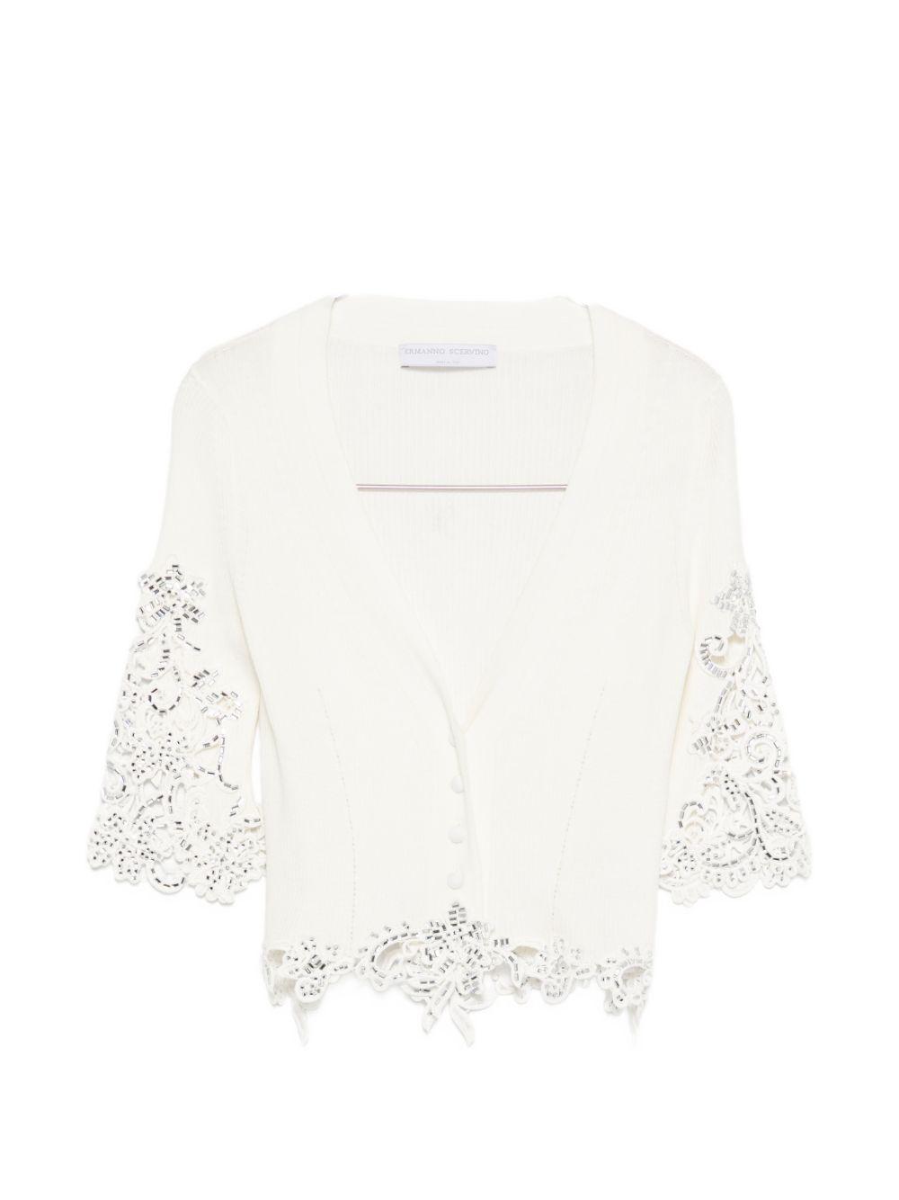 ermanno scervino sweaters white cotton - women