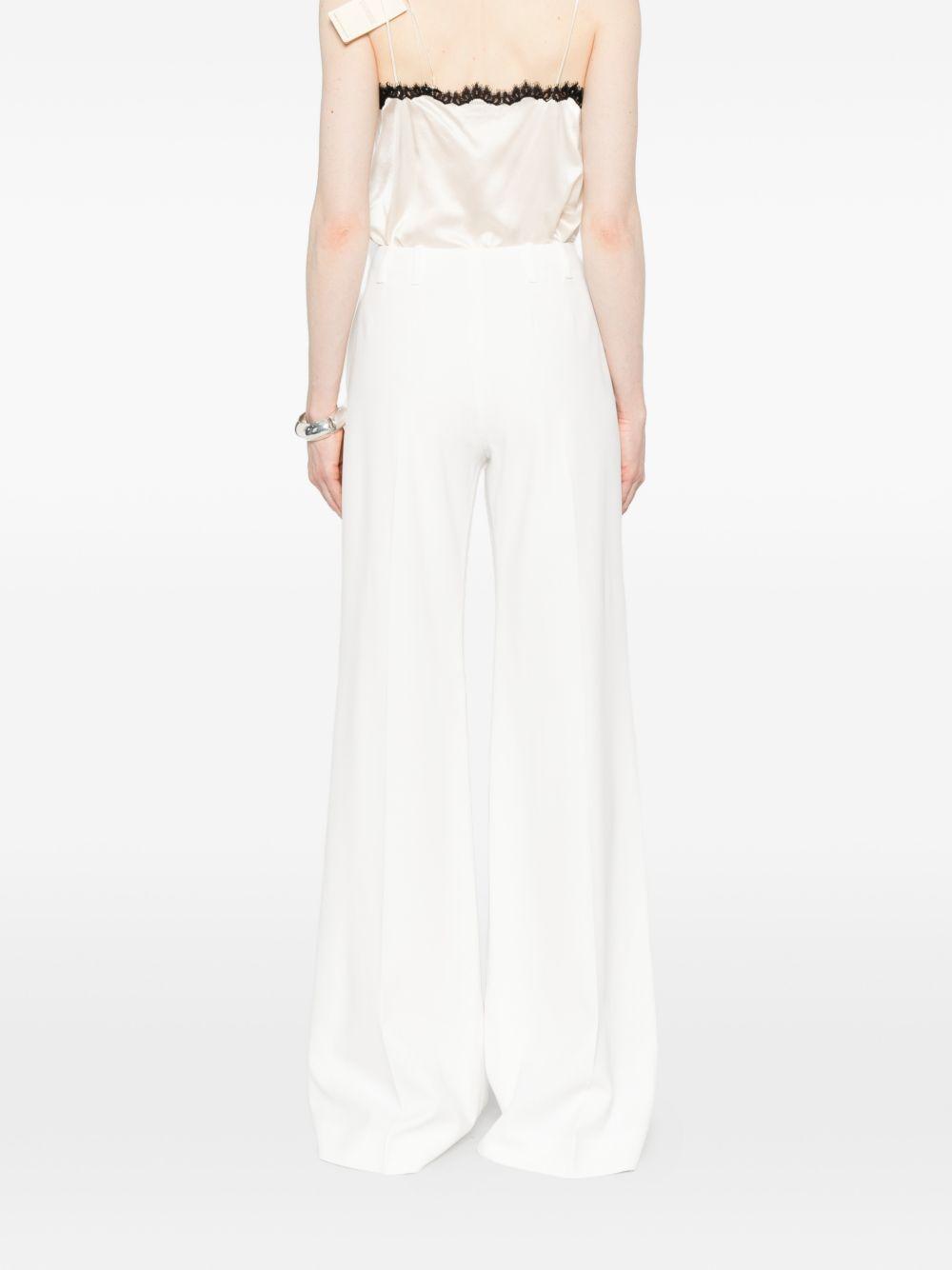 ermanno scervino trousers bianco acetate - women