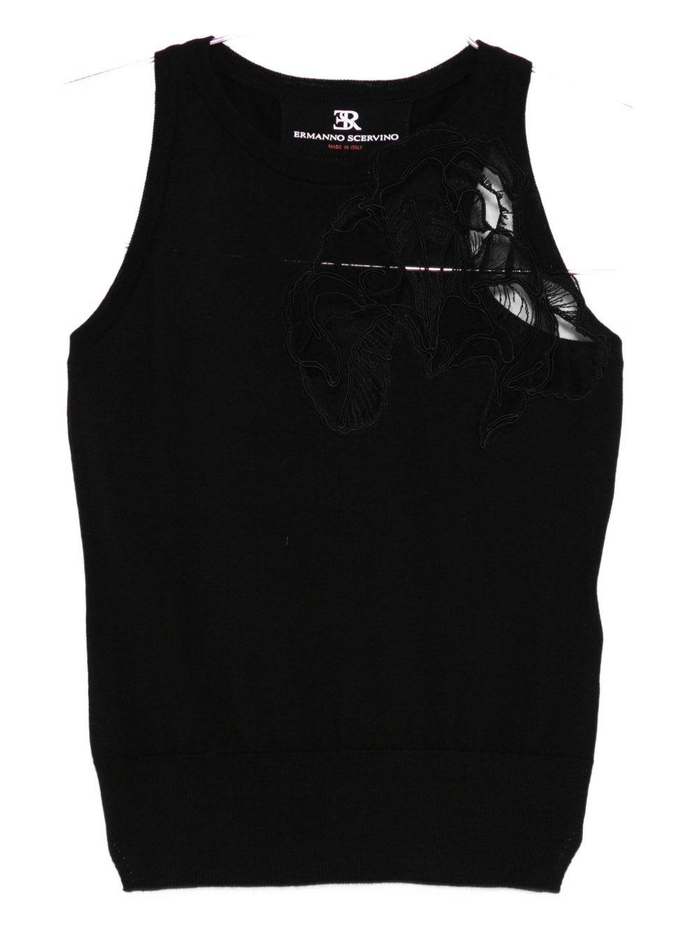 ermanno scervino wool tank top