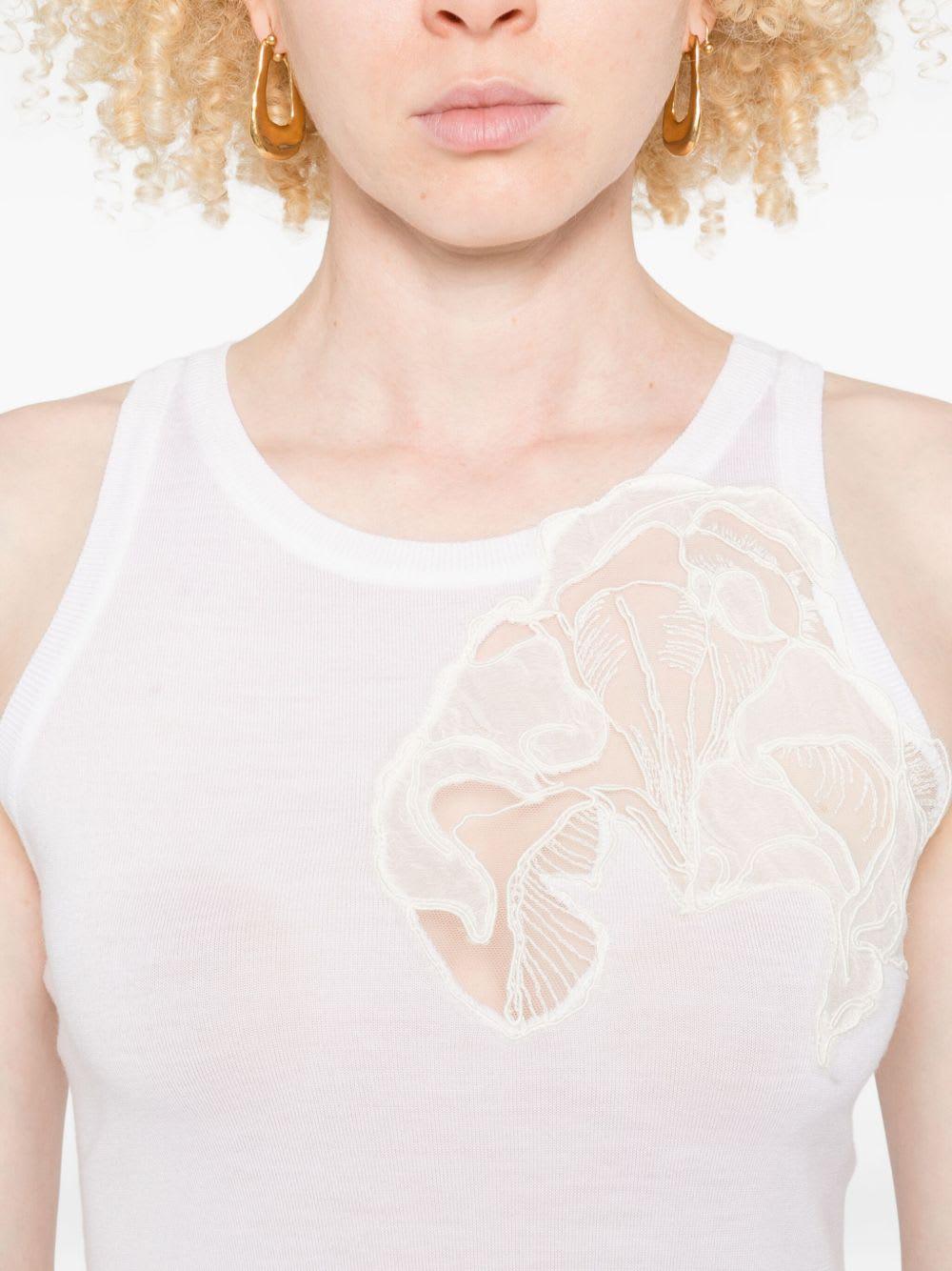 ermanno scervino wool tank top