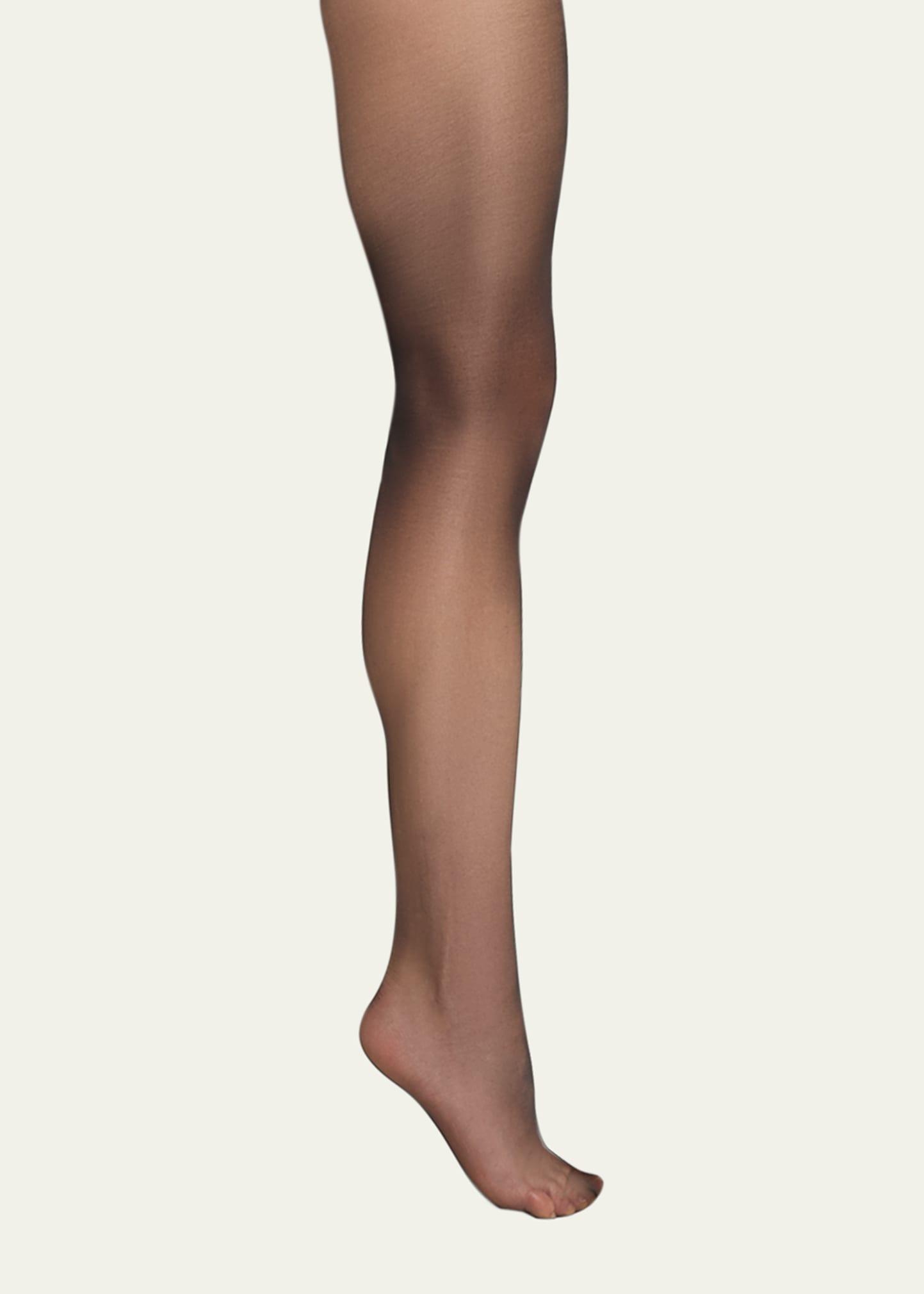 essential control sheer microfiber tights
