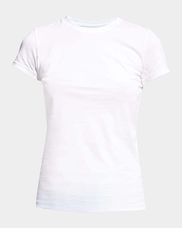 essential crewneck pima cotton tee