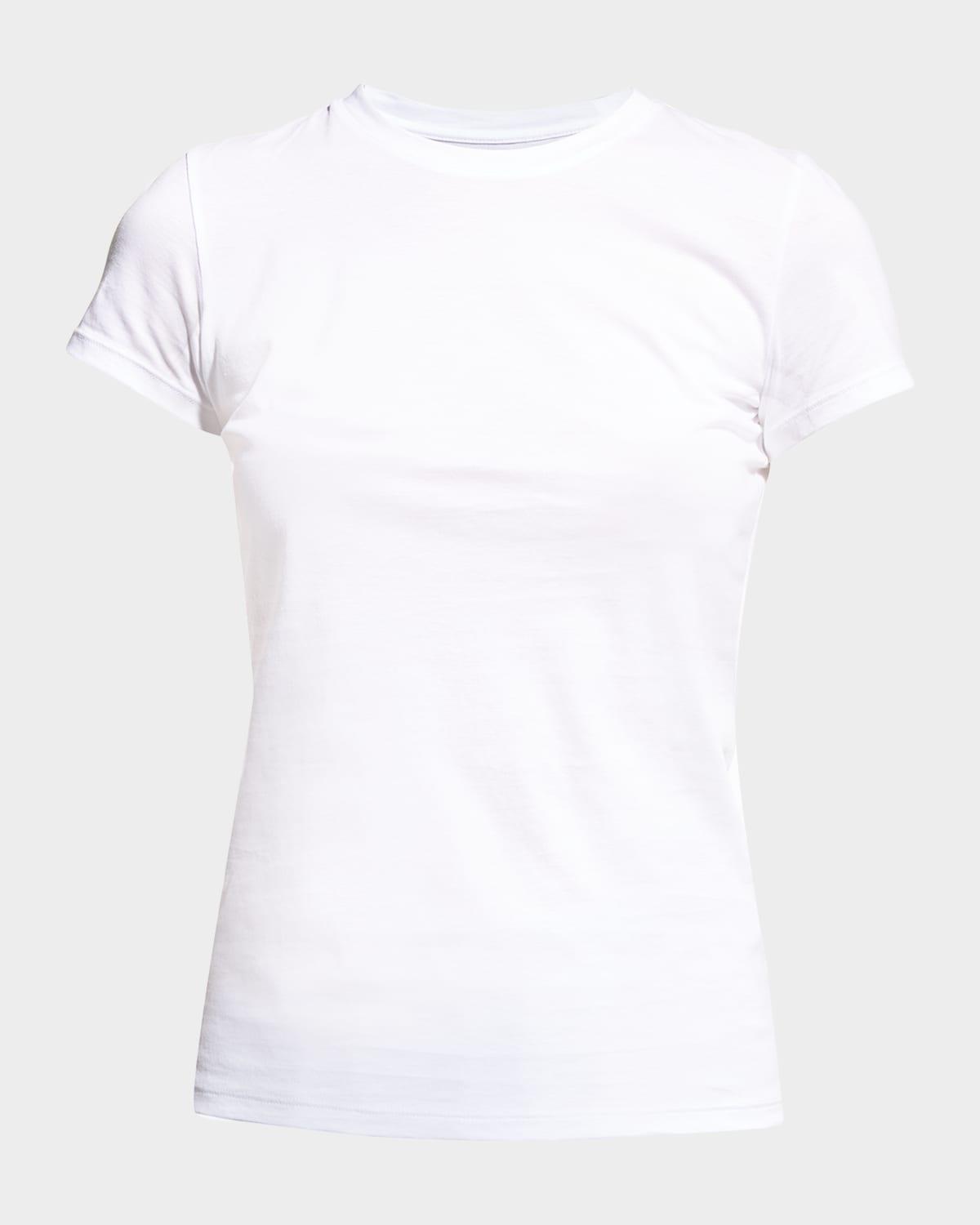 essential crewneck pima cotton tee