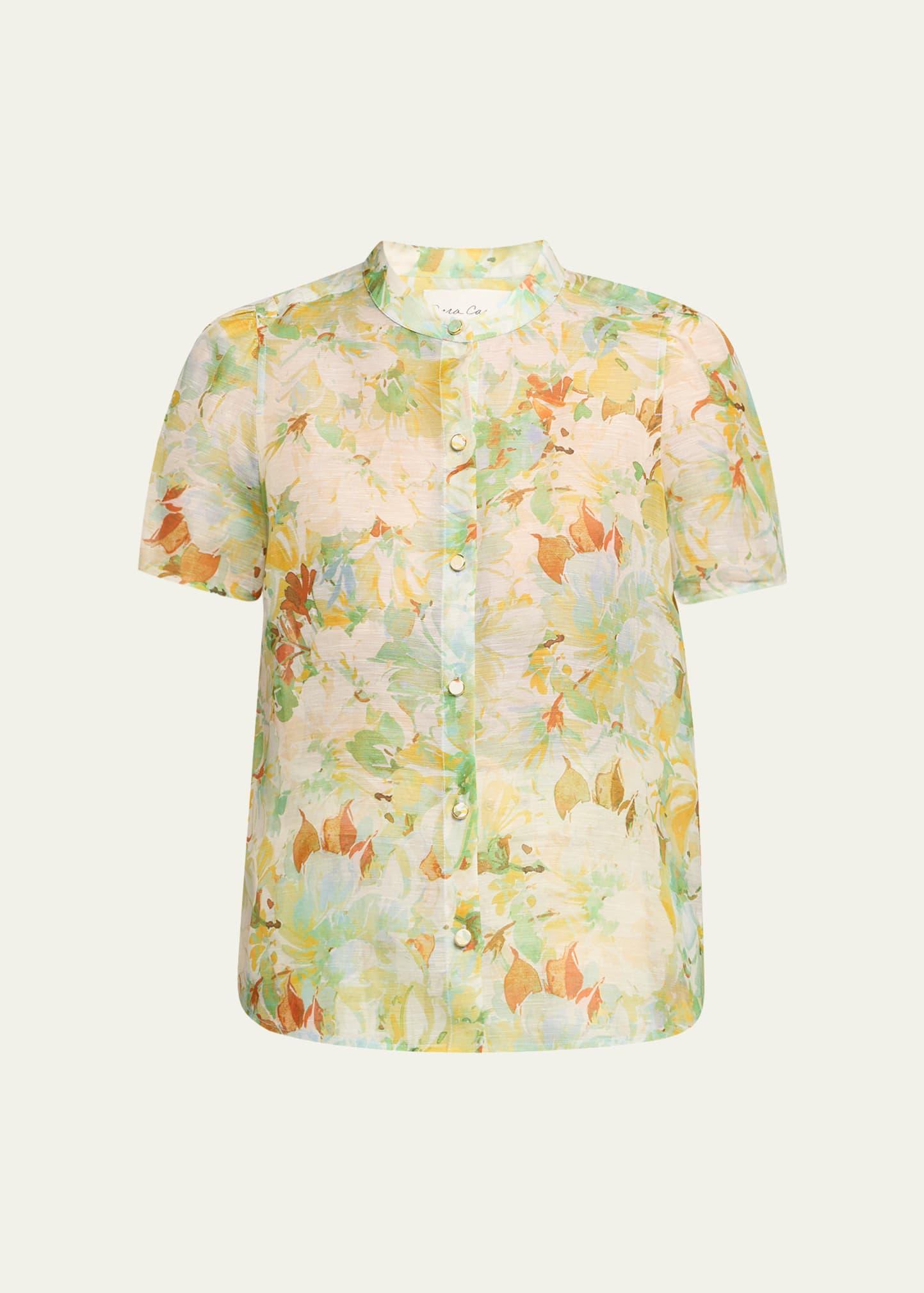 essential puff-sleeve shirt