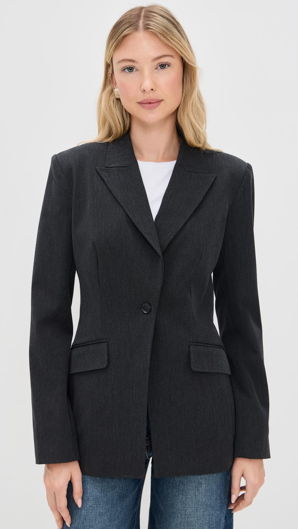 essential suiting sculpted blazer