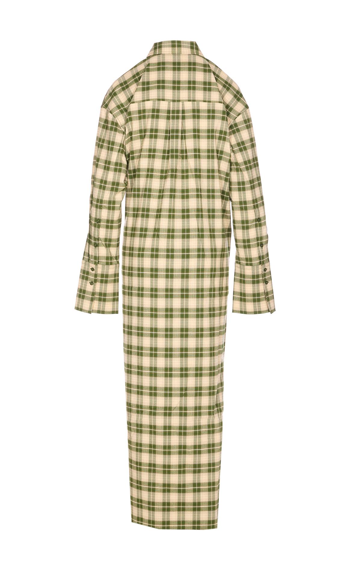 essentiel antwerp dresses green polyester - women