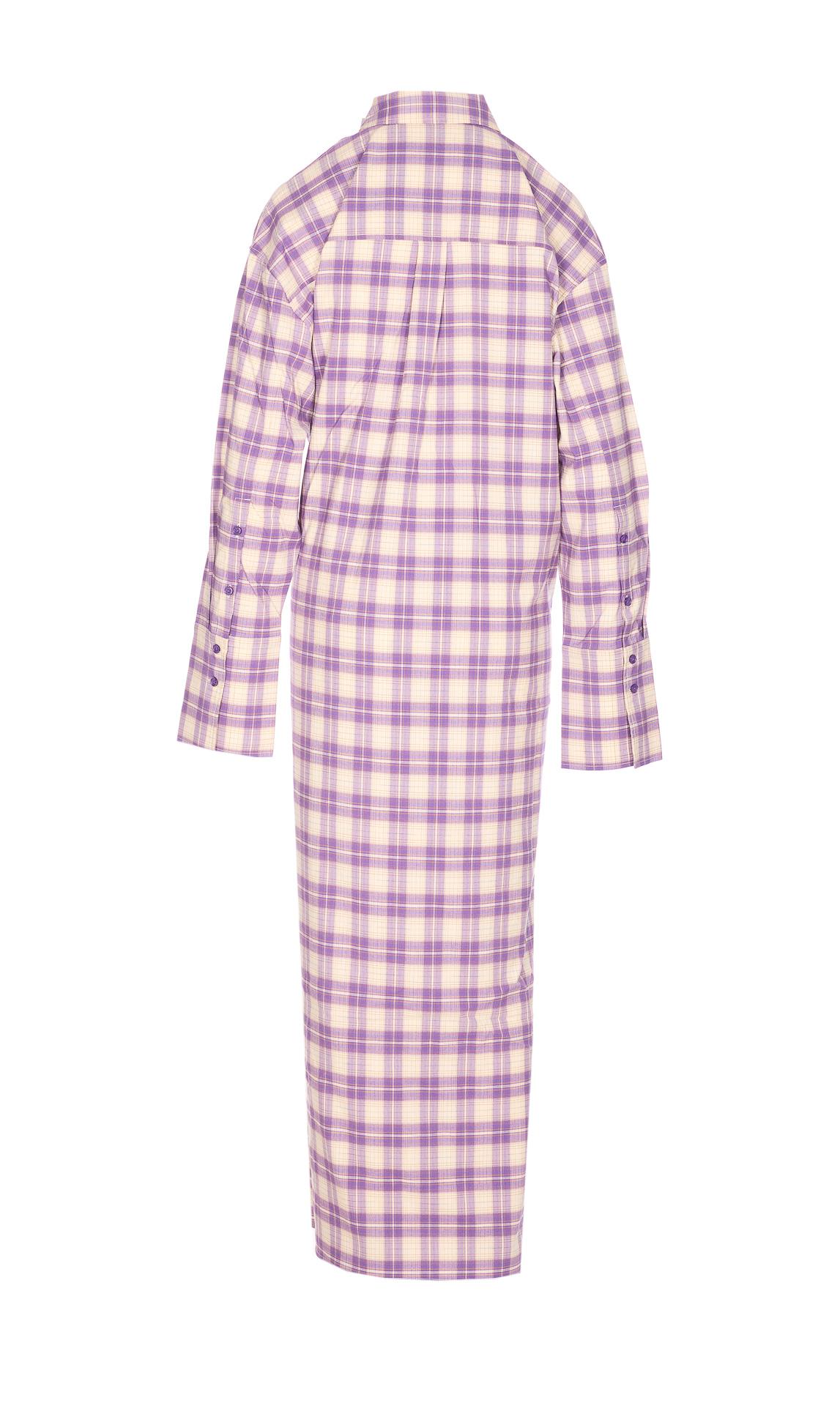 essentiel antwerp dresses purple polyester - women