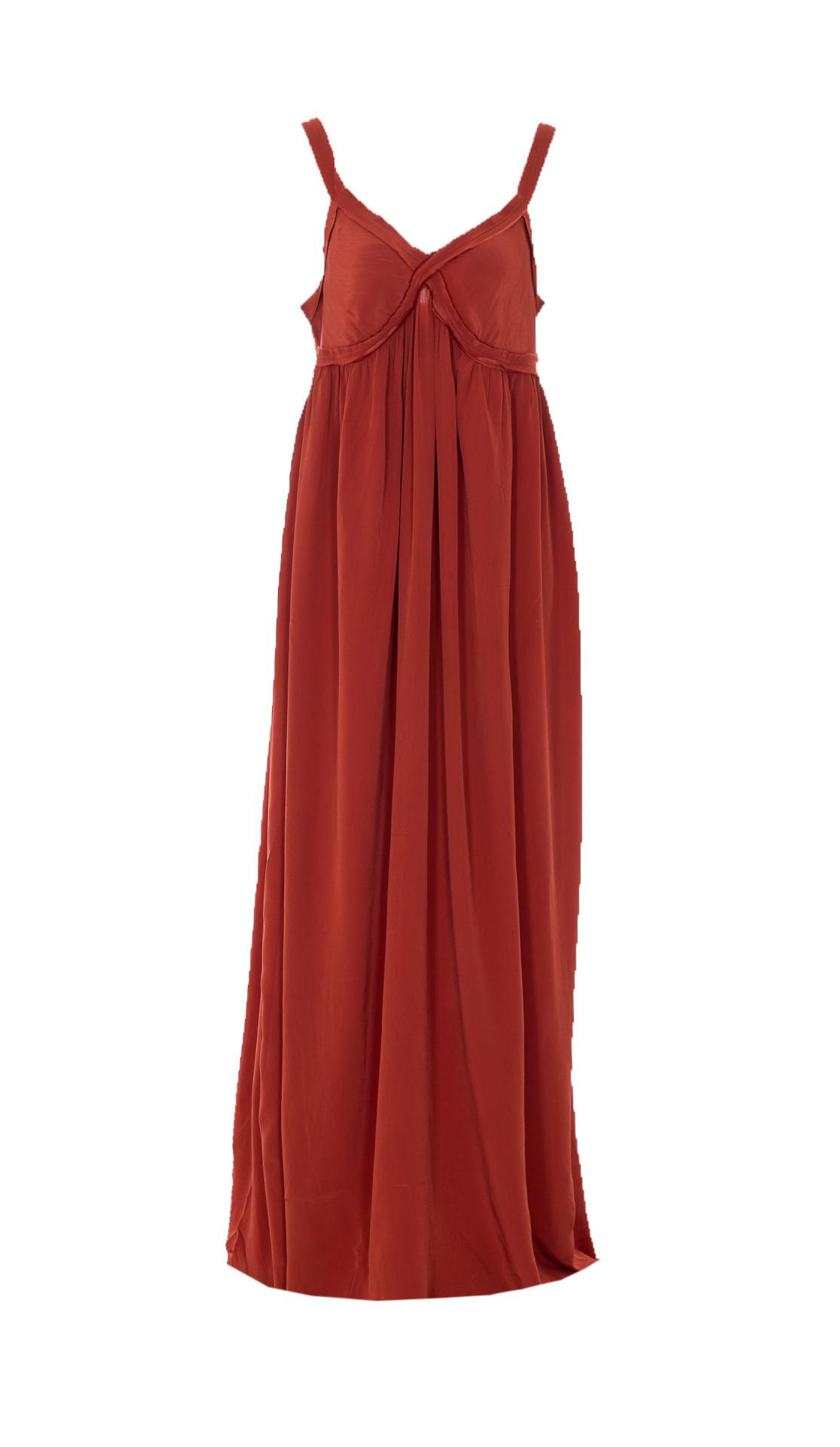 essentiel antwerp dresses red viscose - women