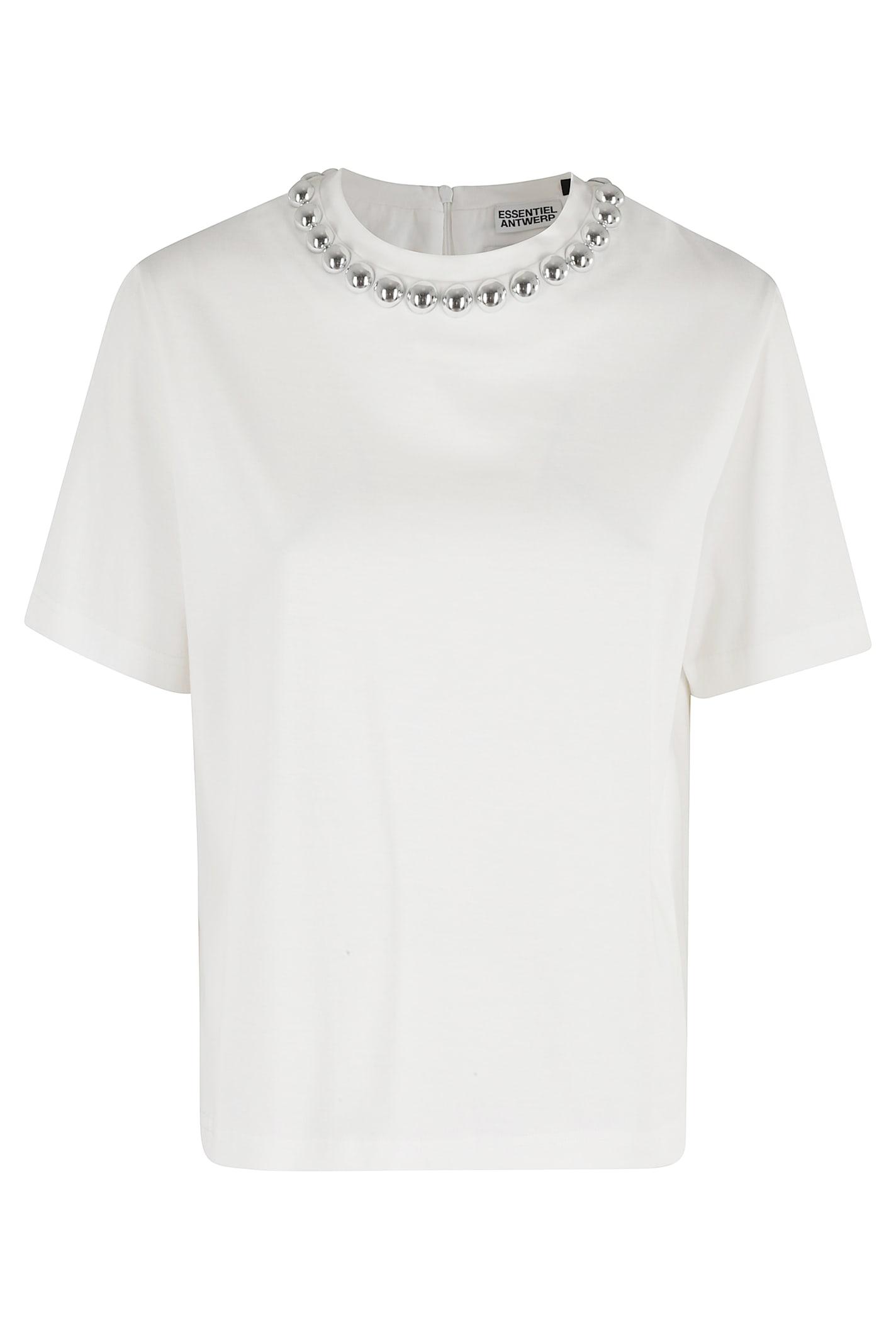 essentiel antwerp intenso silver balls tshirt