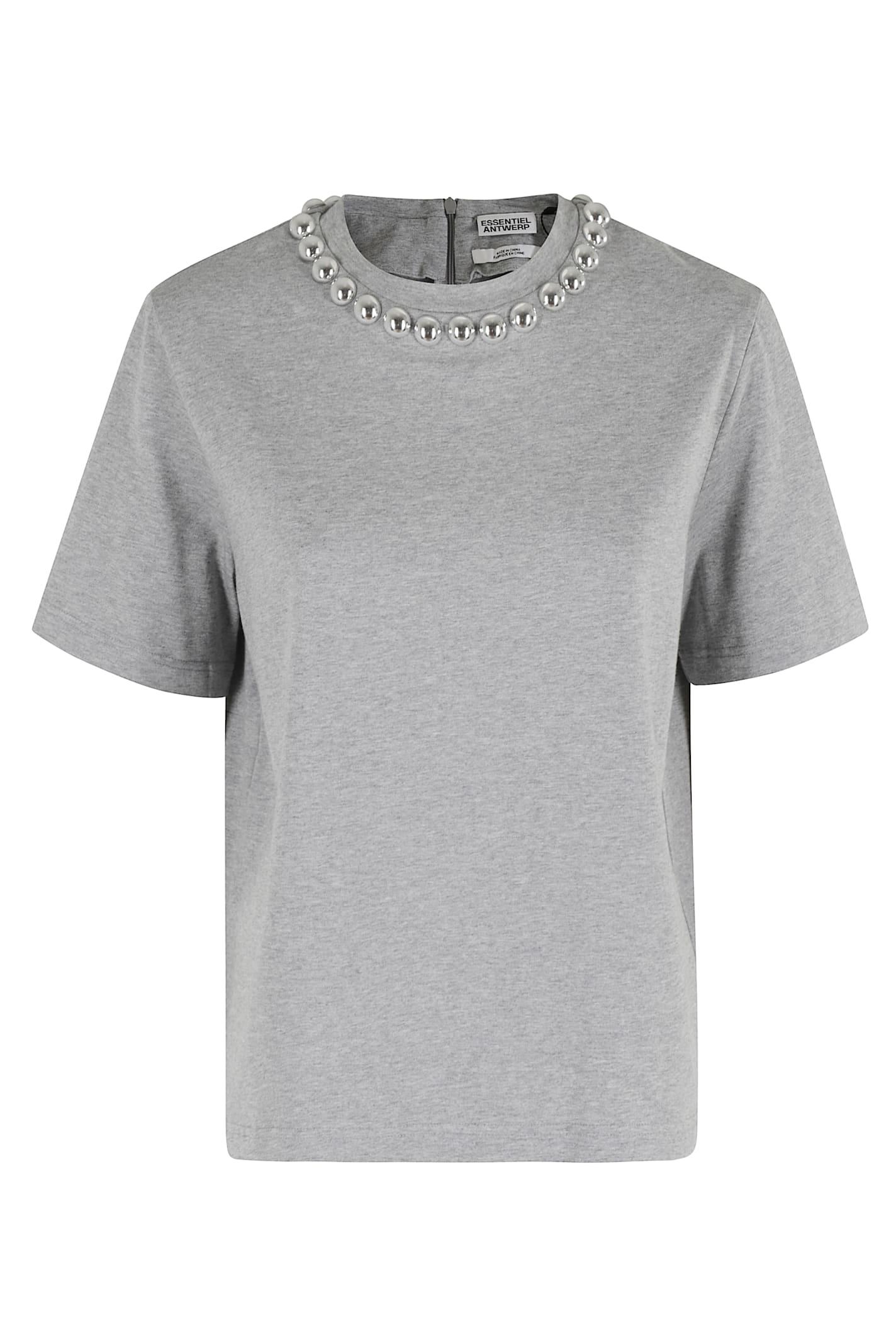 essentiel antwerp intenso silver balls tshirt