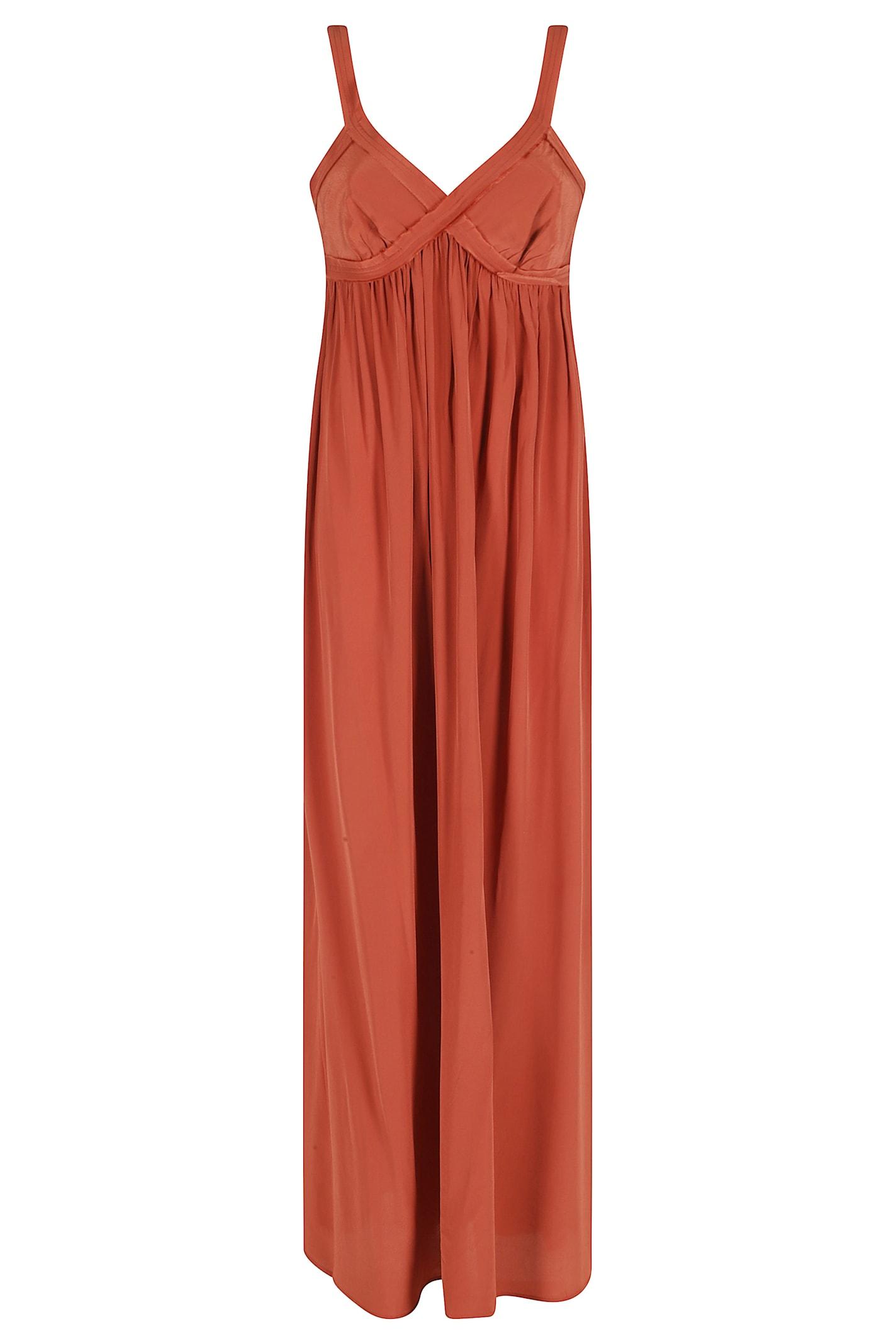 essentiel antwerp jacobean maxi babydoll dress