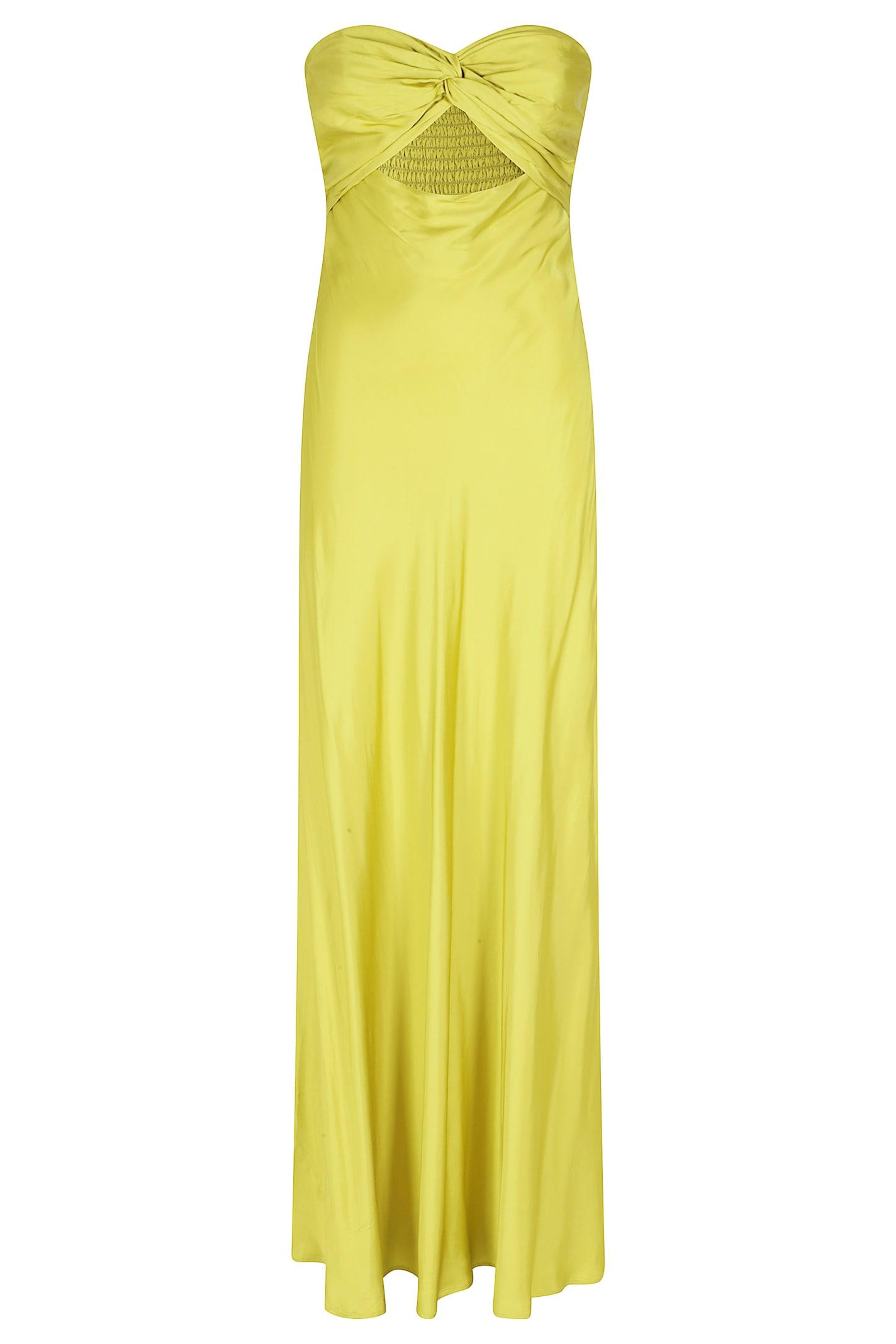 essentiel antwerp jetlife strapless midi dress