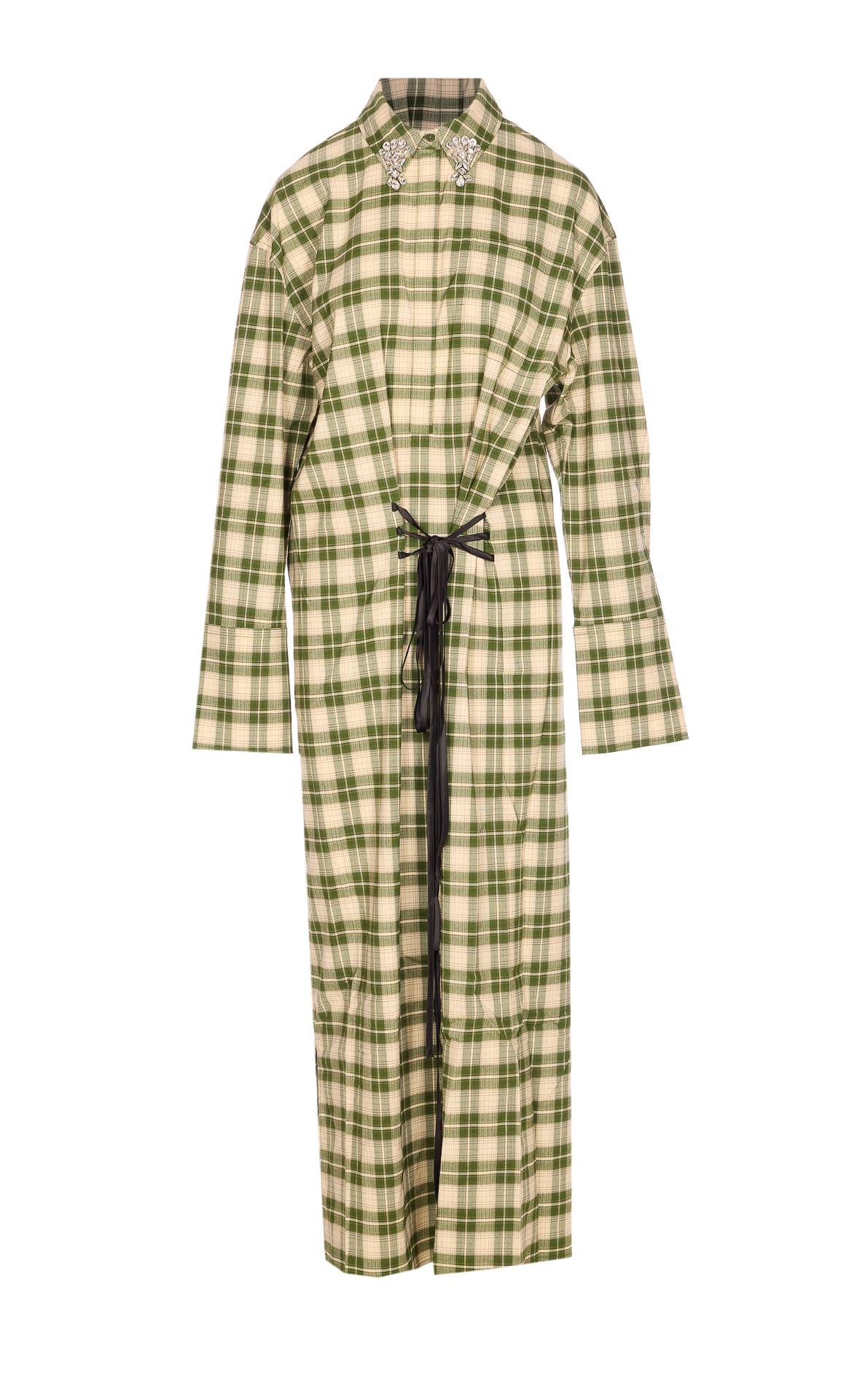 essentiel antwerp jid maxi shirt dress