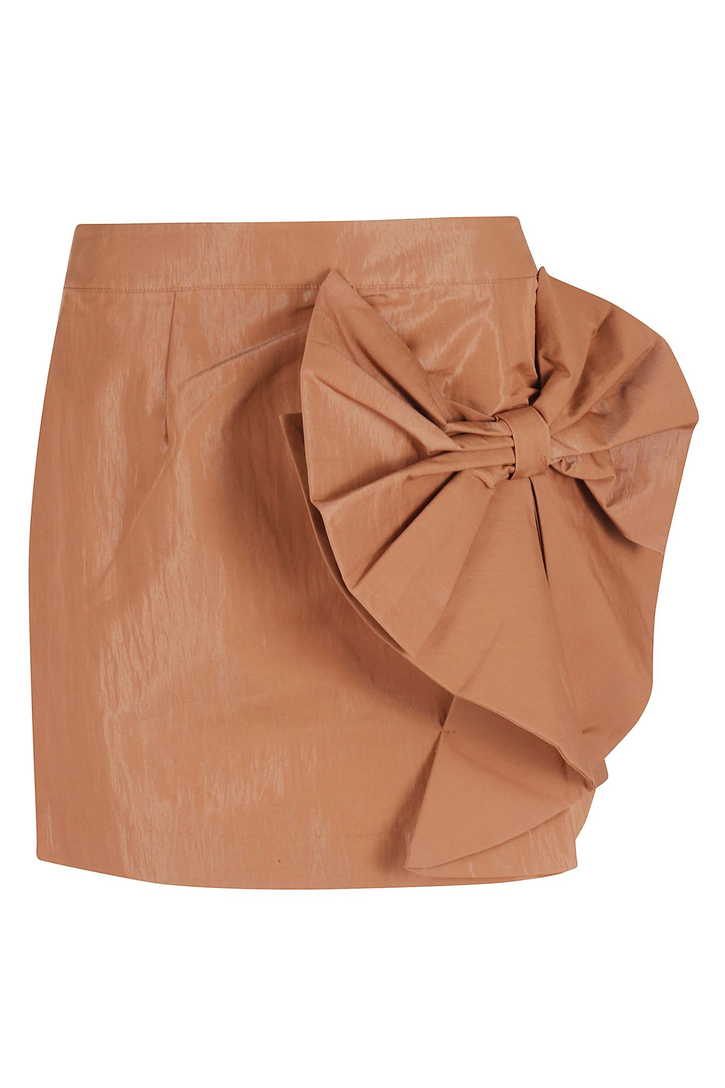 essentiel antwerp joyous 3d bow miniskirt