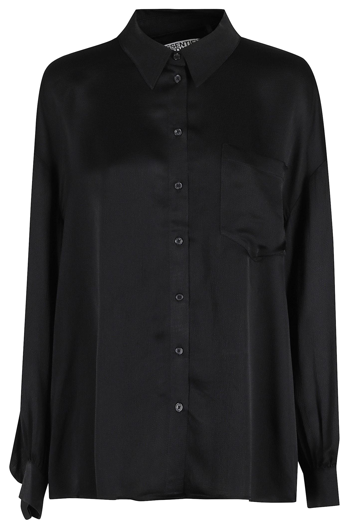 essentiel antwerp oversized ruffle shirt