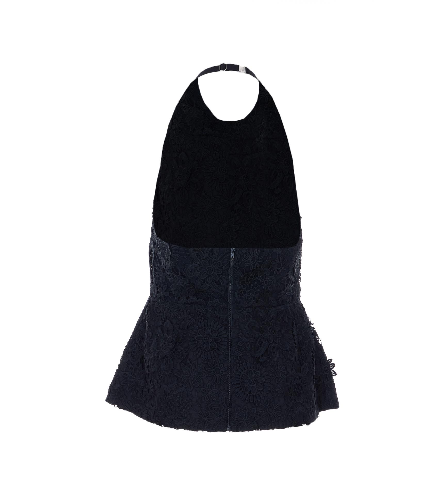 essentiel antwerp top black polyester - women