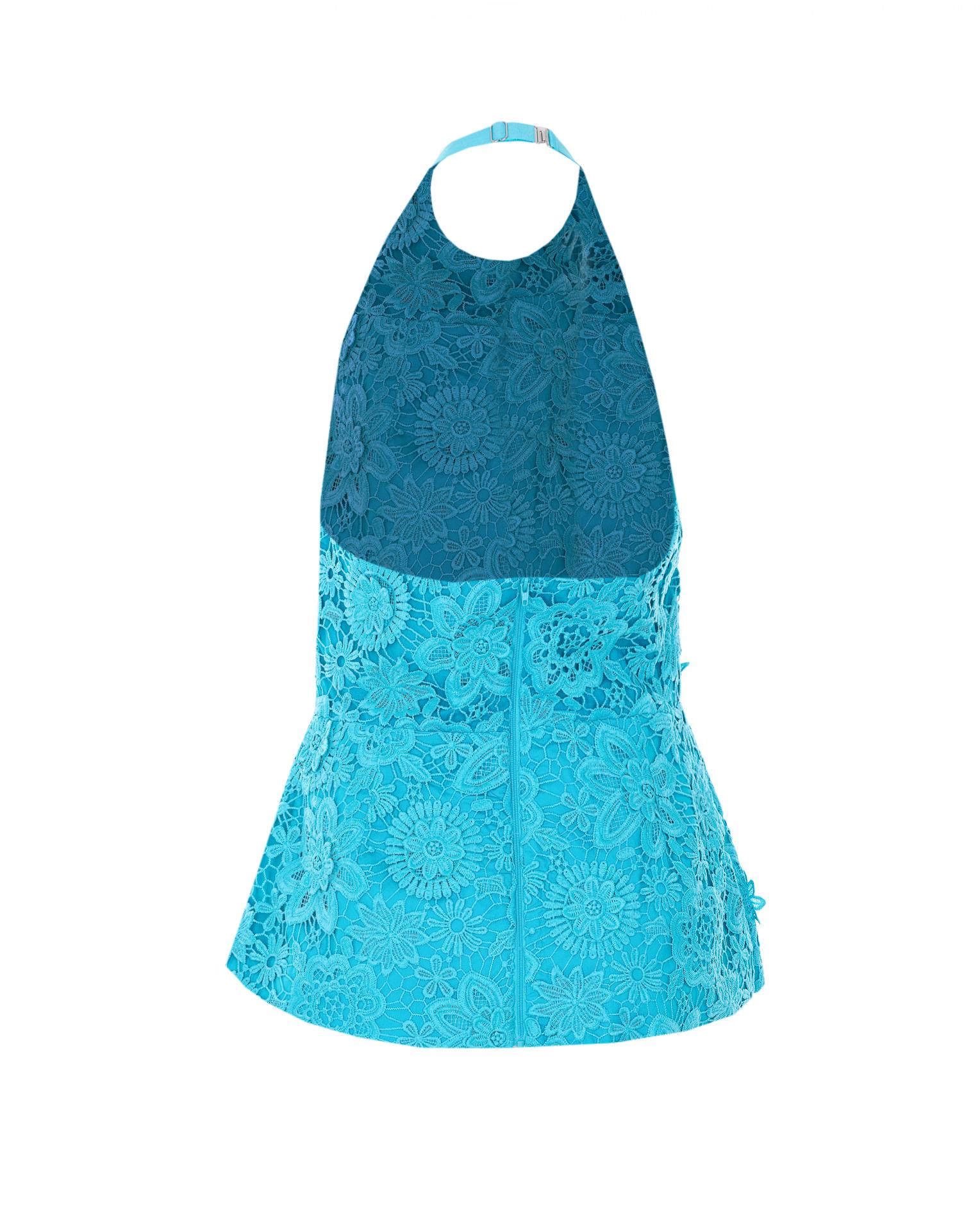 essentiel antwerp top blue polyester - women