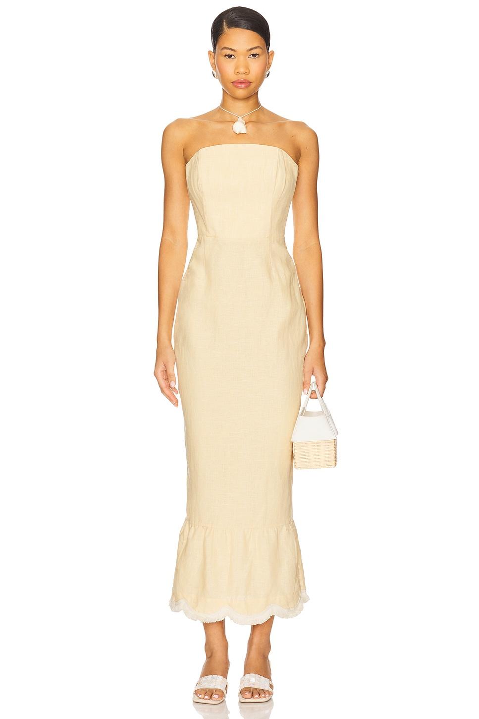 essie strapless dress