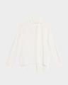 esteban neck-scarf long-sleeve silk top