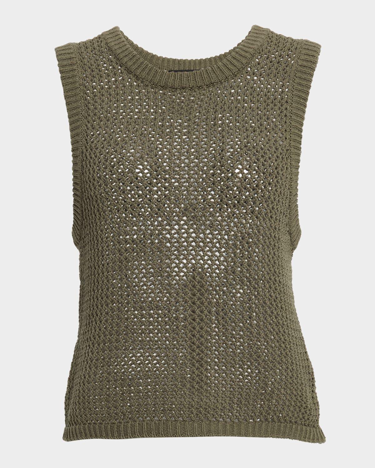 estelle crochet racerback tank top