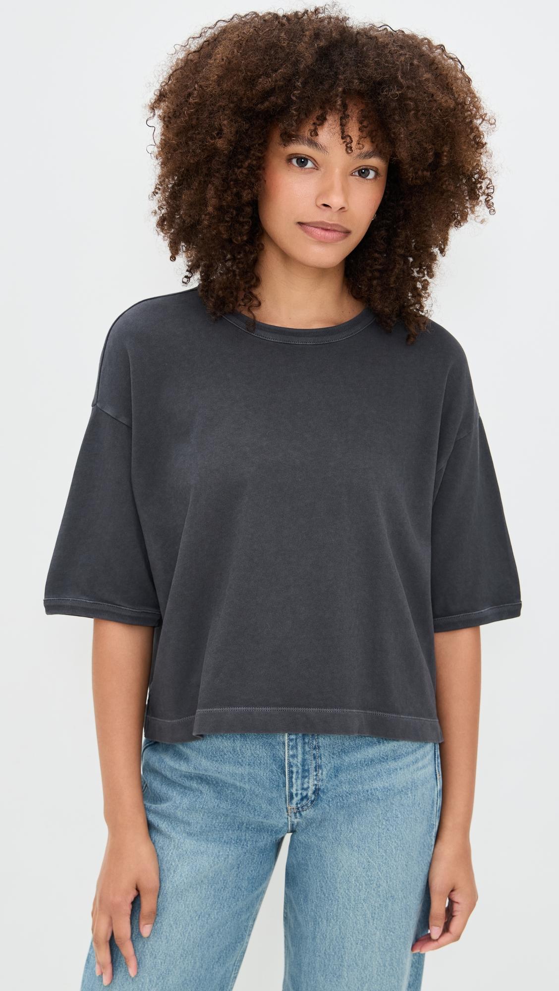 esther side slit tee