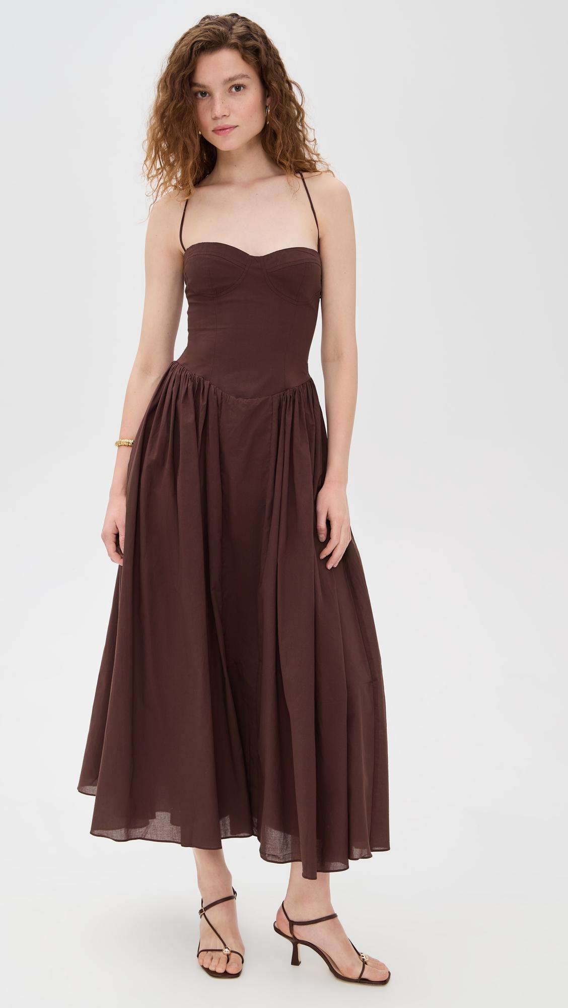 estie cotton maxi dress